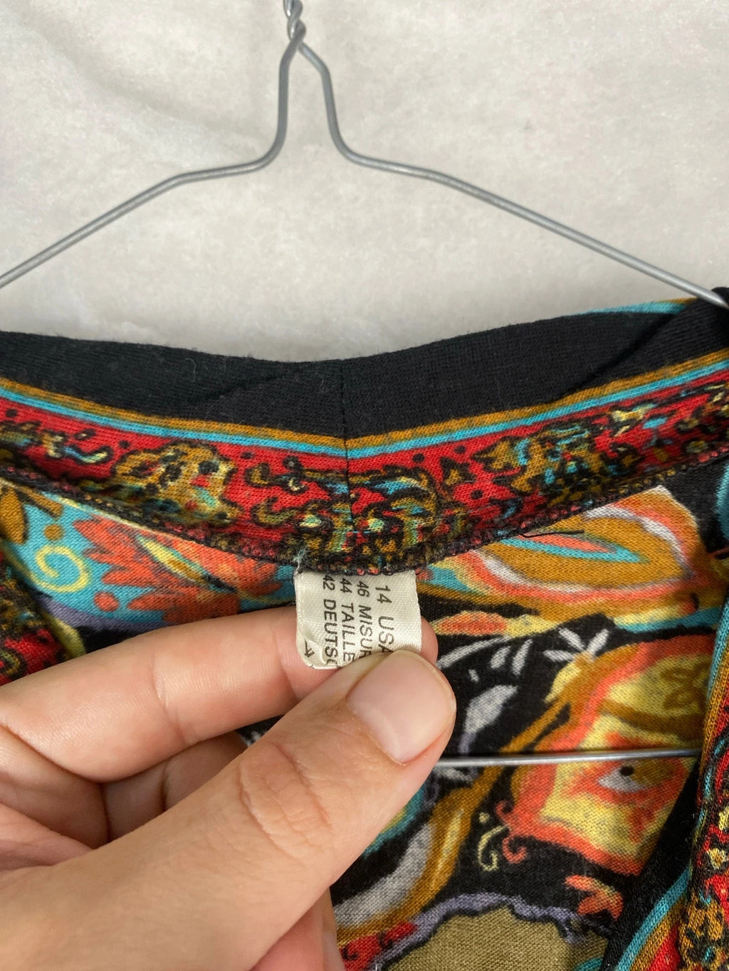 Bluse Vintage Donna – Taglia L (IT 44)