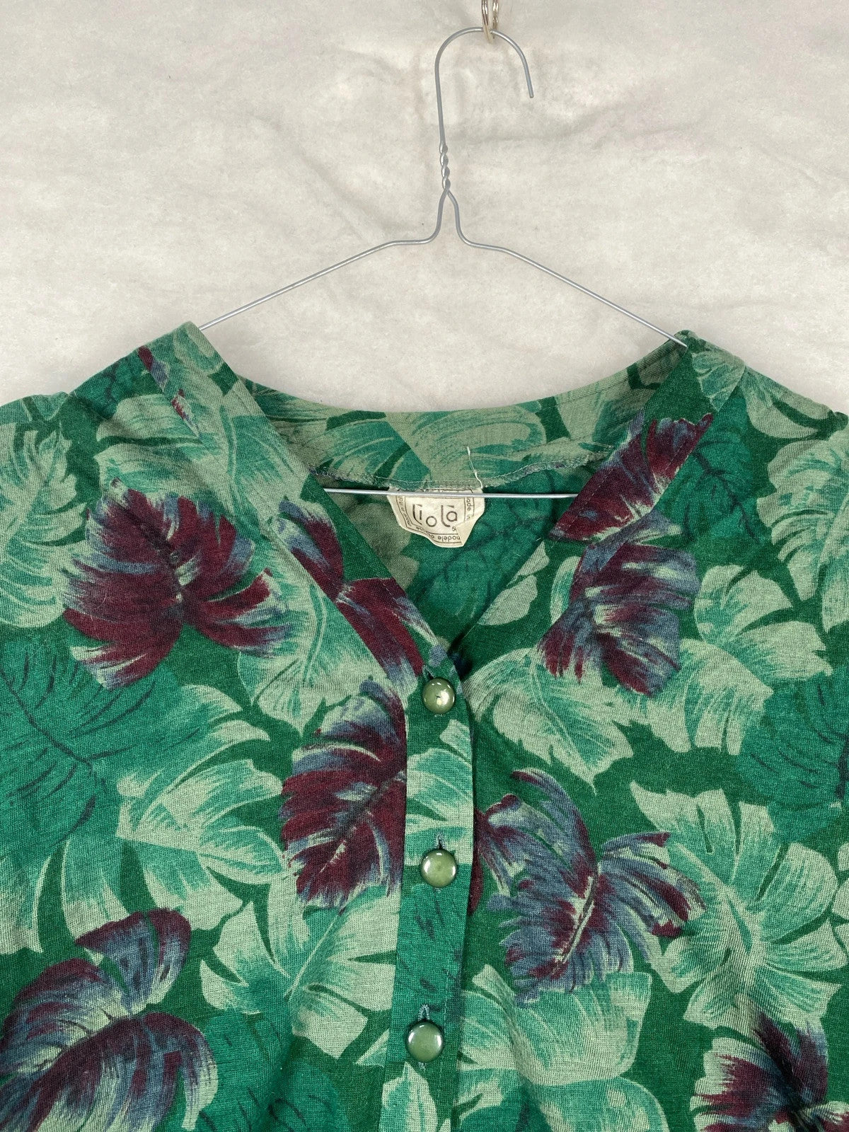 Bluse Vintage Donna – Taglia L (IT 44)
