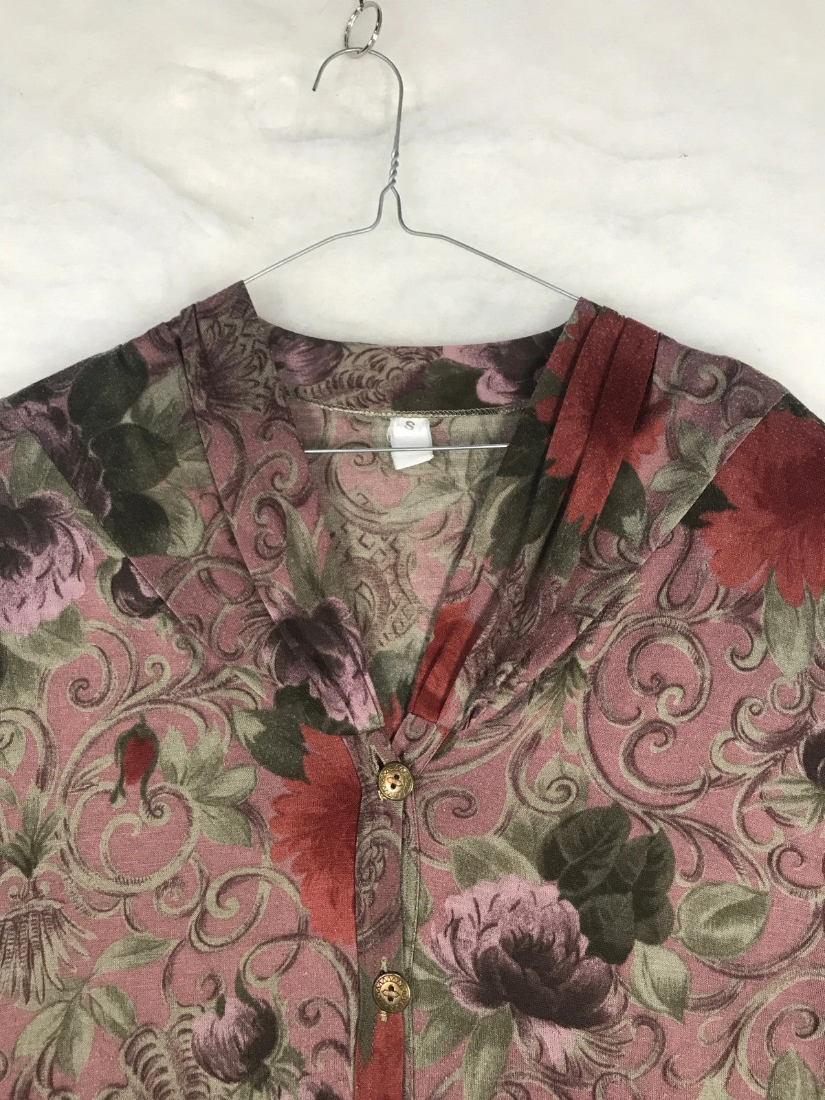 Bluse Vintage Donna – Taglia S (IT 40)