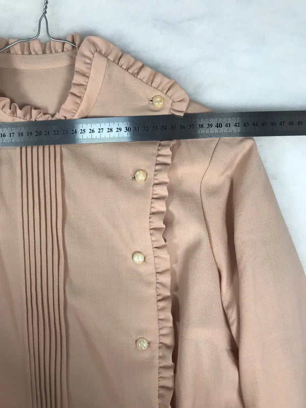 Blusa vintage donna dettaglio manica