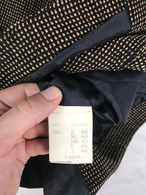 Gilet elegante uomo etichetta taglia