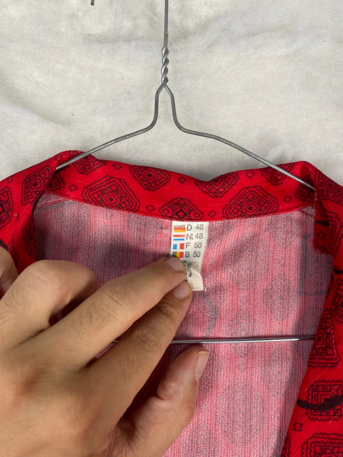 Bluse Vintage Donna – Taglia XXL (IT 48)