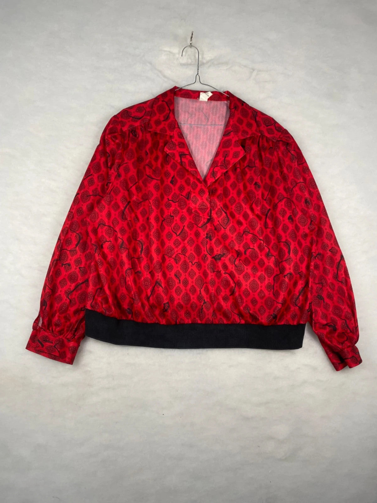 Bluse Vintage Donna – Taglia XXL (IT 48)
