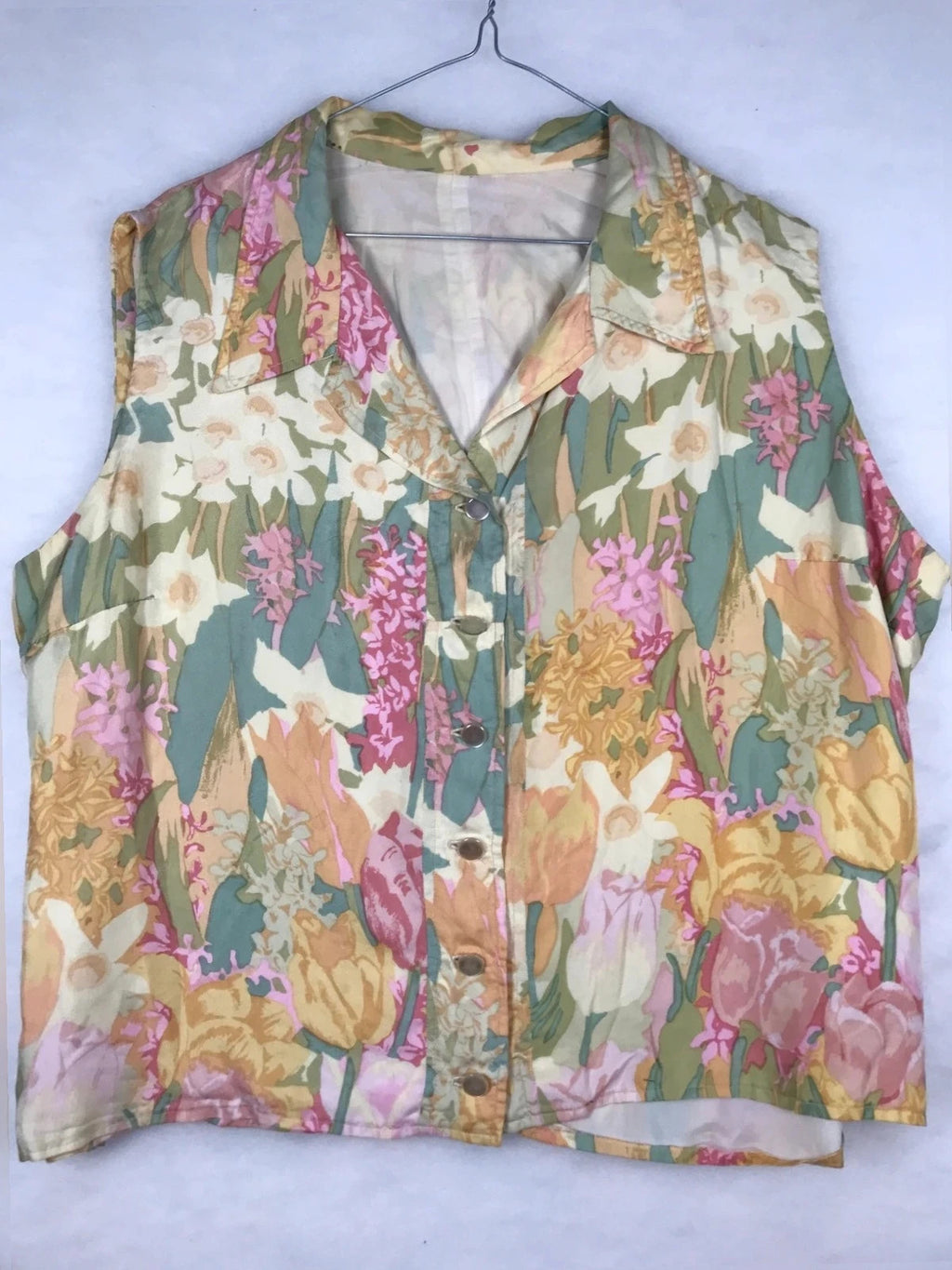 Bluse Vintage Donna – Taglia L (IT 44)