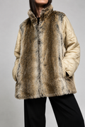 Eco-pelliccia vintage – Donna Taglia 48