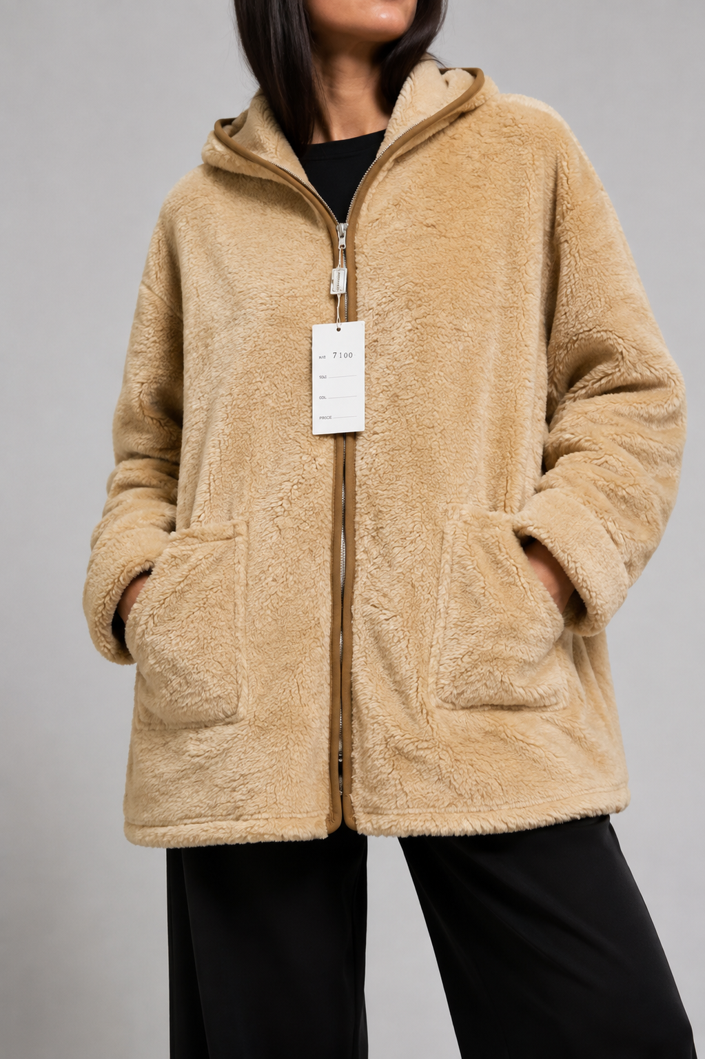 Eco-pelliccia vintage – Donna Taglia L