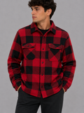 Camicia Pile Vintage Taglia L Uomo