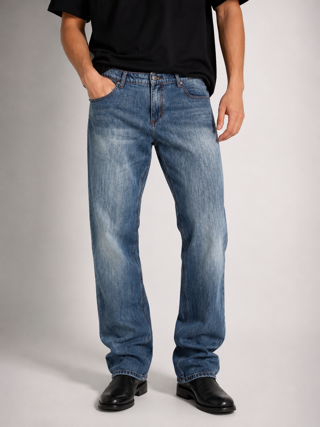 Jeans Versace Jeans slim fit blu denim – Uomo Taglia IT 50 (W40)