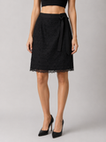 Gonna Red Valentino in pizzo nero – Donna Taglia XS (IT 38)