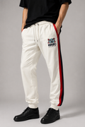 Pantaloni Kenzo Paris bianchi stampa tigre – Uomo Taglia M