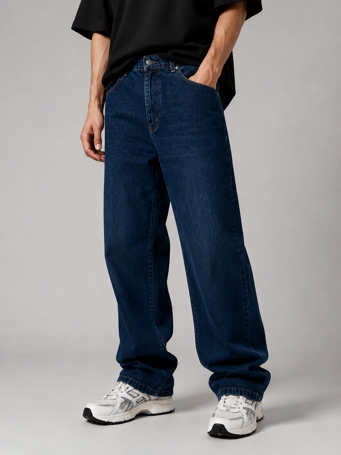 Jeans Yves Saint Laurent vintage blu scuro – Uomo Taglia 33 (IT 42)