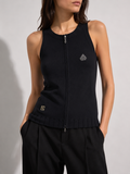 Canotta Roberto Cavalli nera con zip – Donna Taglia M (IT 42)