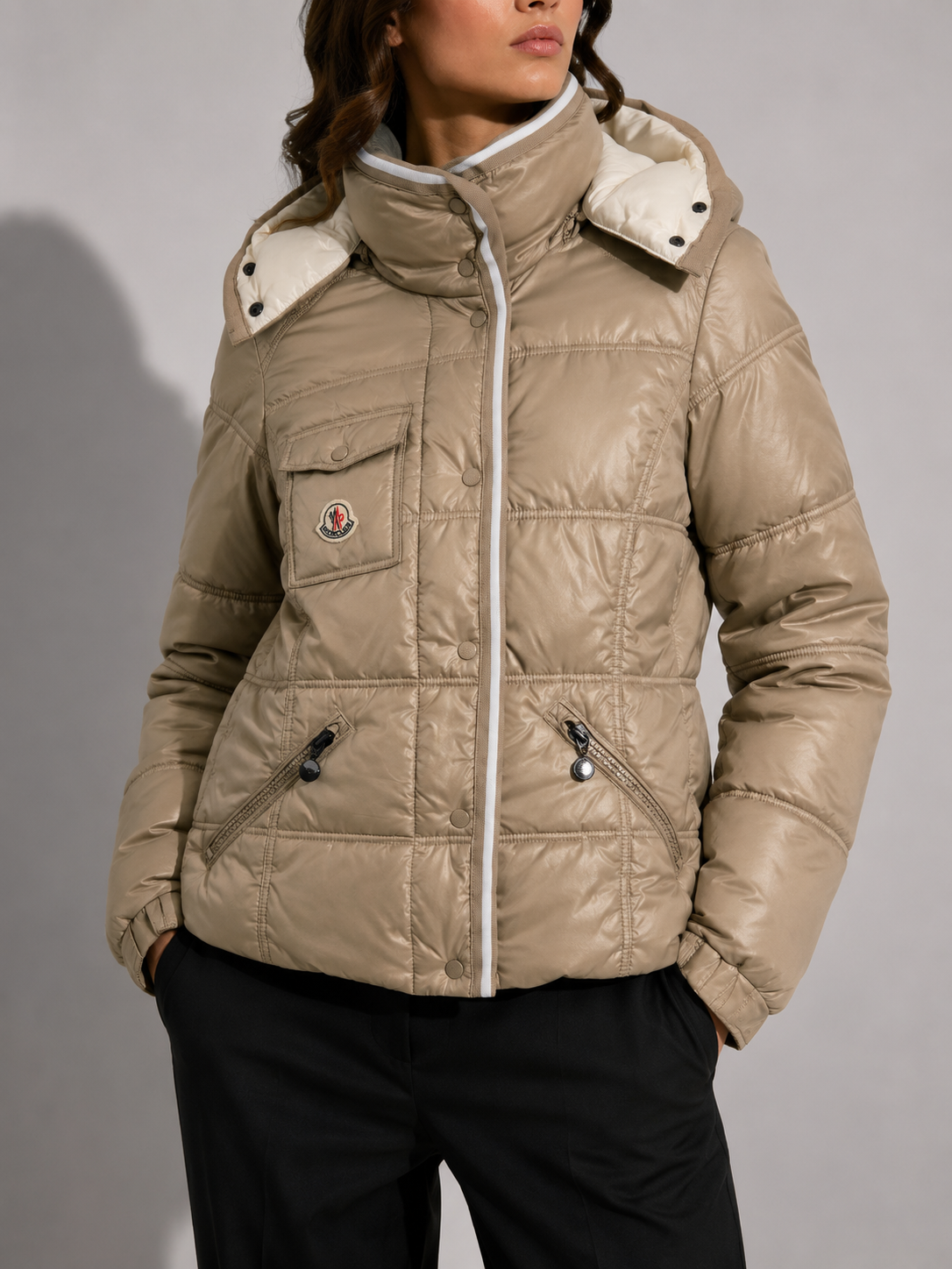Piumino trapuntato Moncler – Donna Taglia M (IT 42)