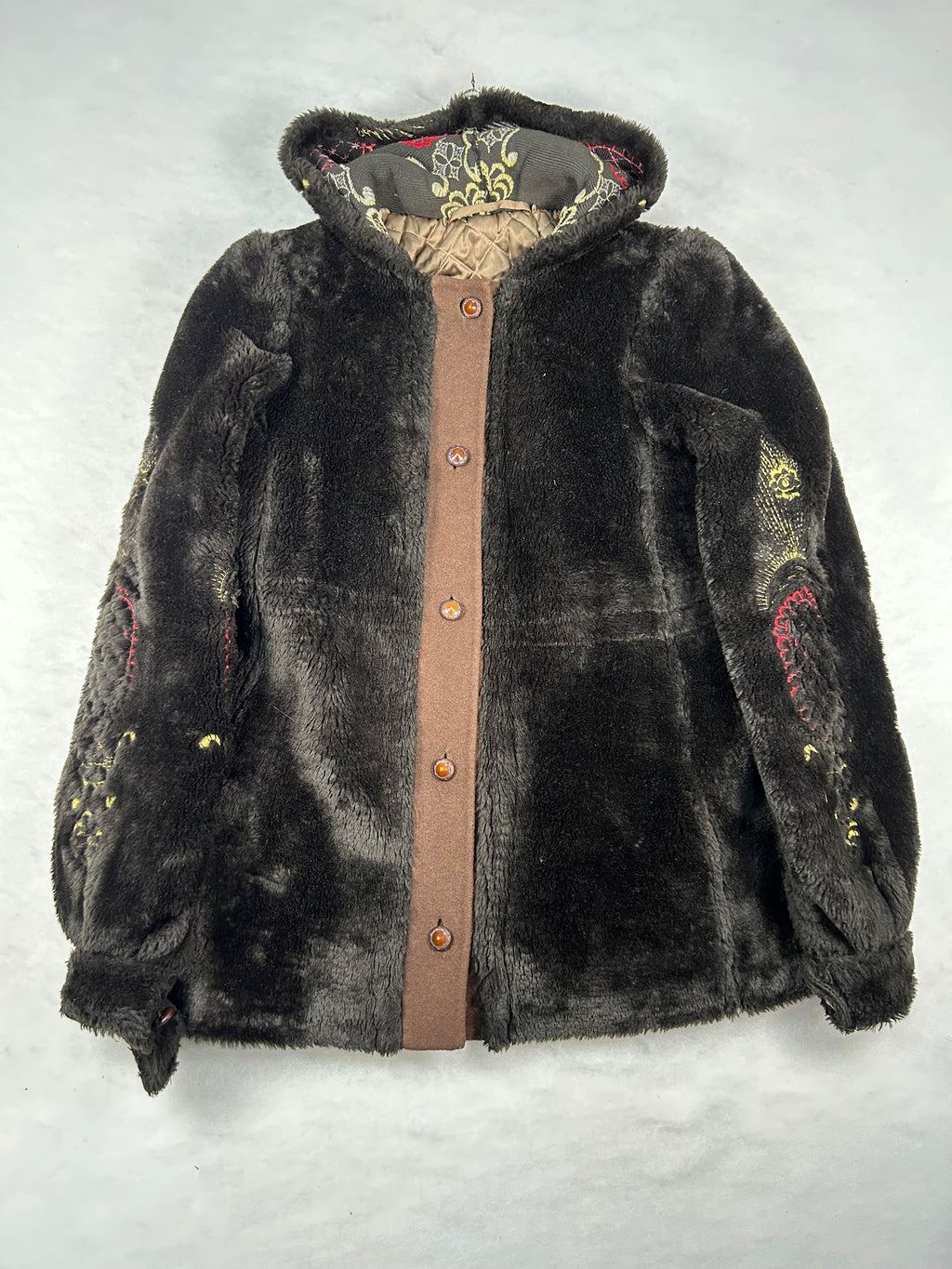 Eco-pelliccia vintage – Donna Taglia M