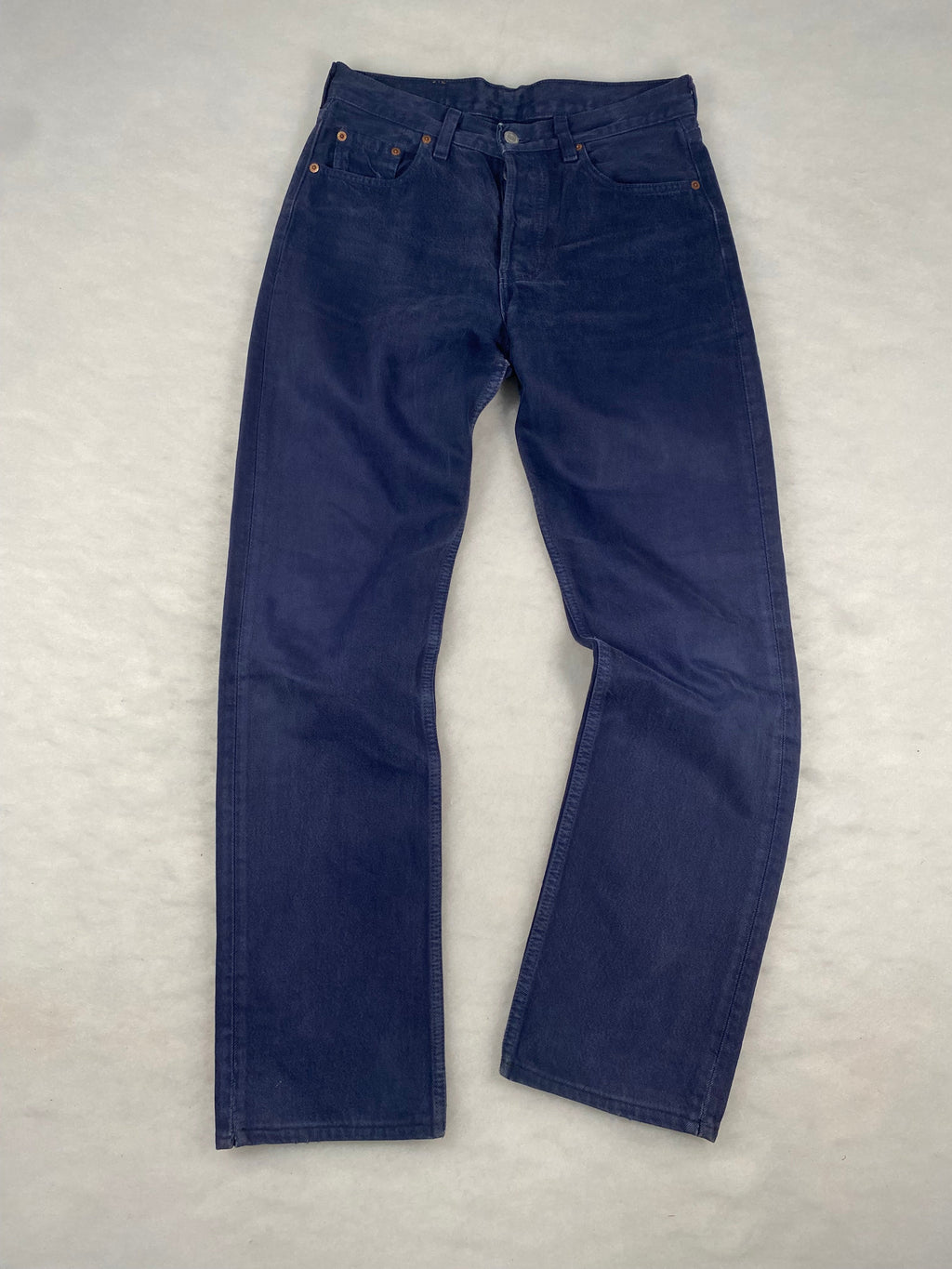 Jeans Levi's 501 blu scuro vintage Uomo W30 L34
