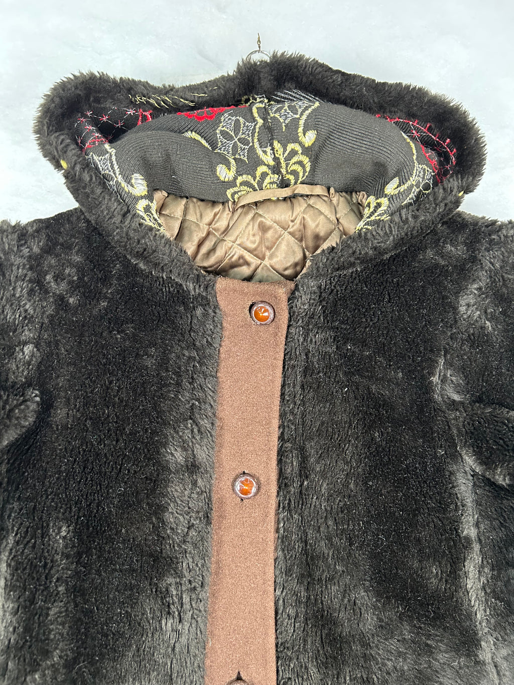 Eco-pelliccia vintage – Donna Taglia M