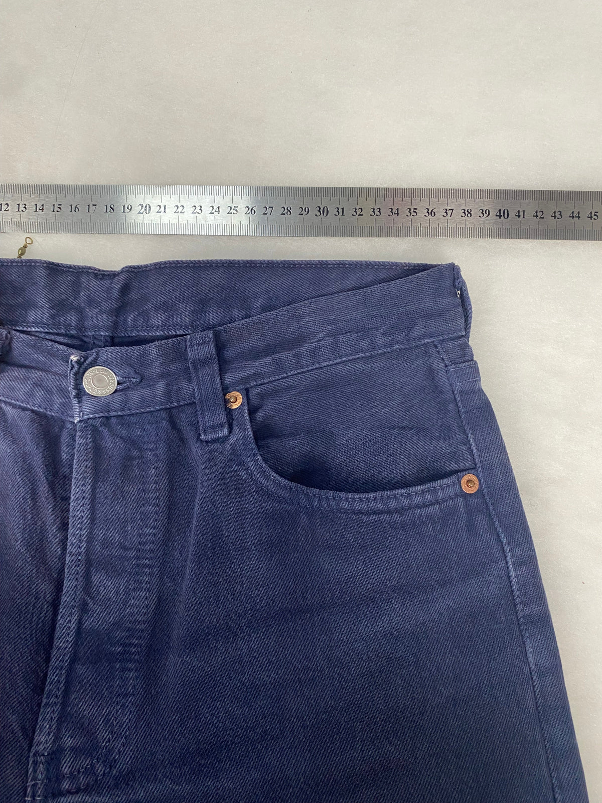 Jeans Levi's 501 blu scuro vintage Uomo W30 L34