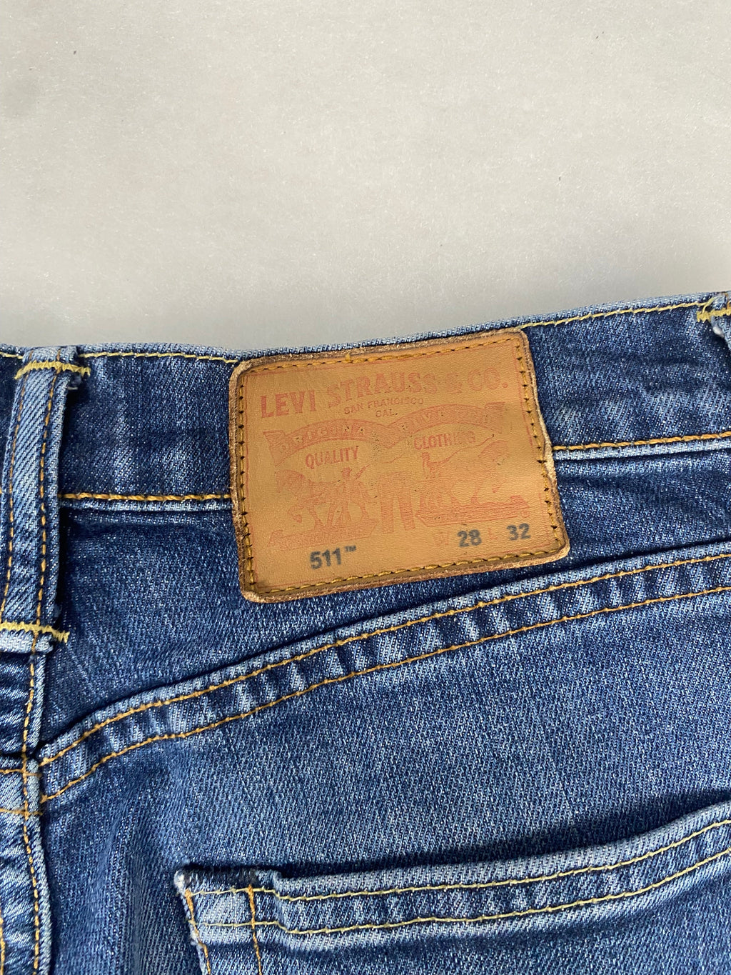 Jeans Levi's 511 blu vintage Uomo W29 L32