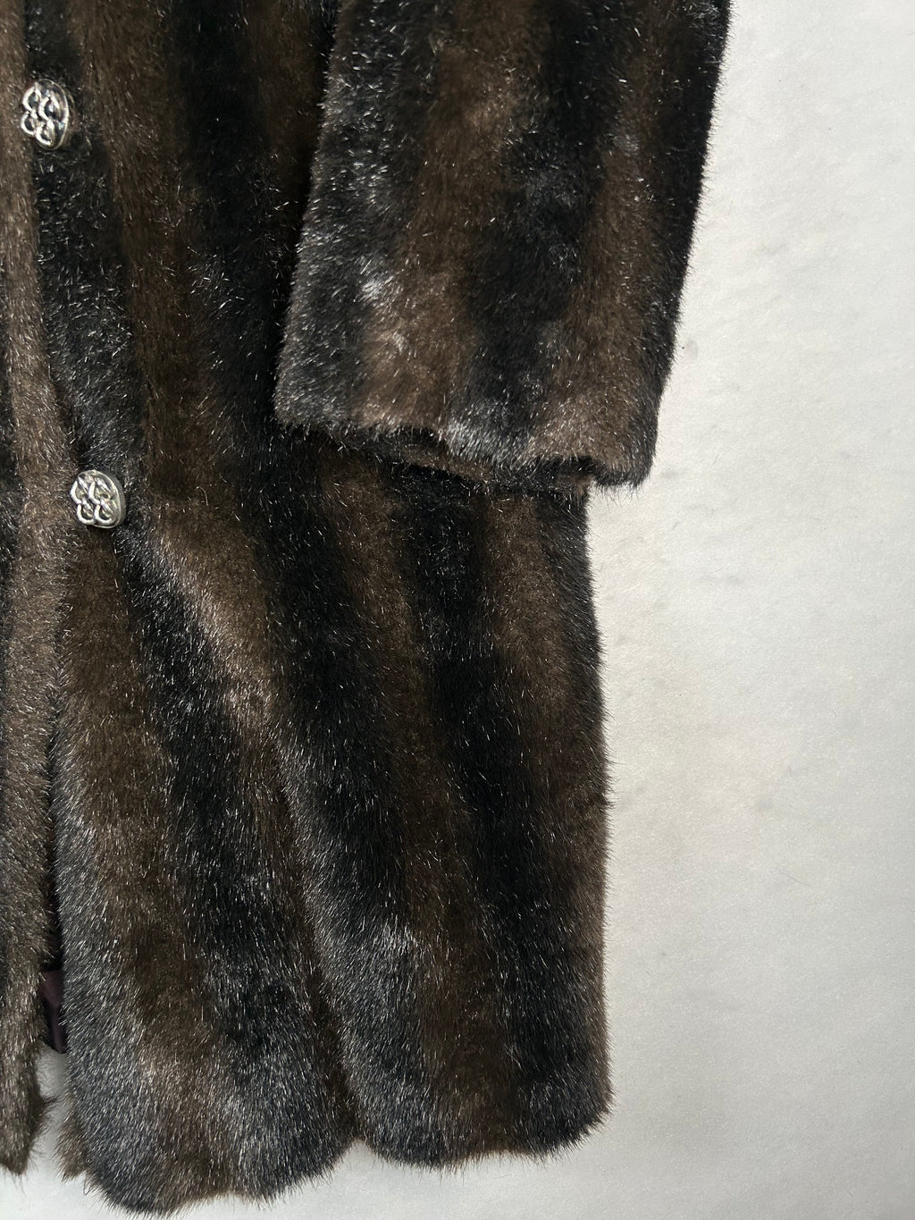 Eco-pelliccia vintage – Donna Taglia L