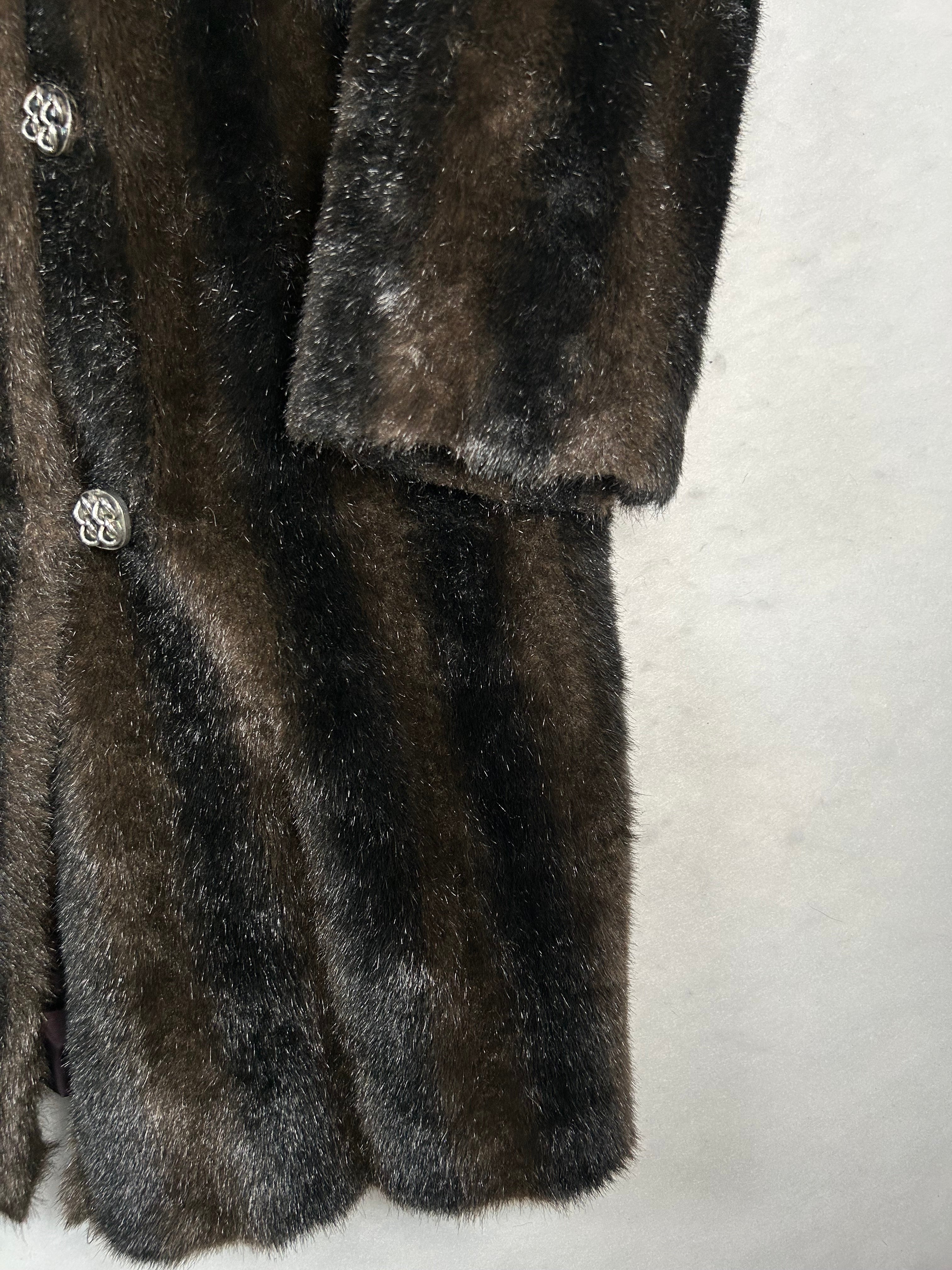 Eco-pelliccia vintage – Donna Taglia L