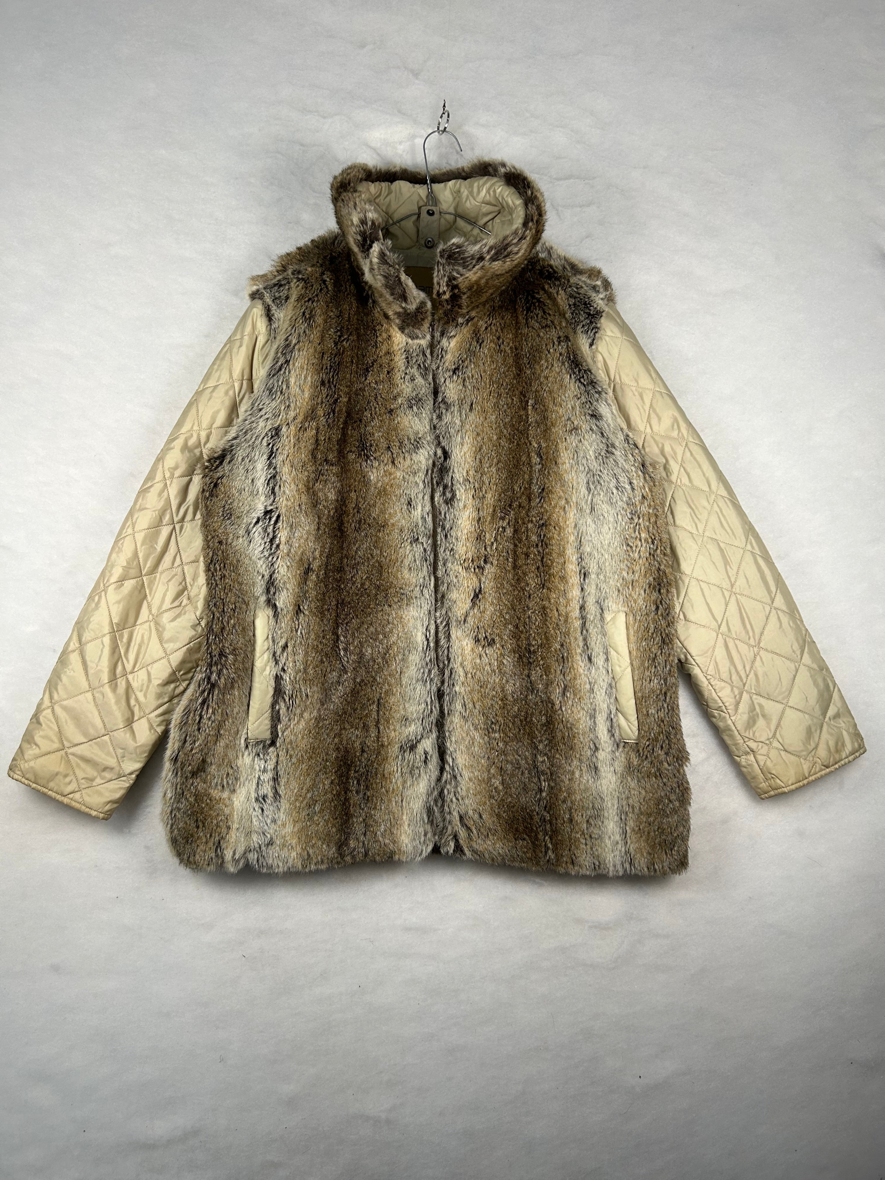Eco-pelliccia vintage – Donna Taglia 48