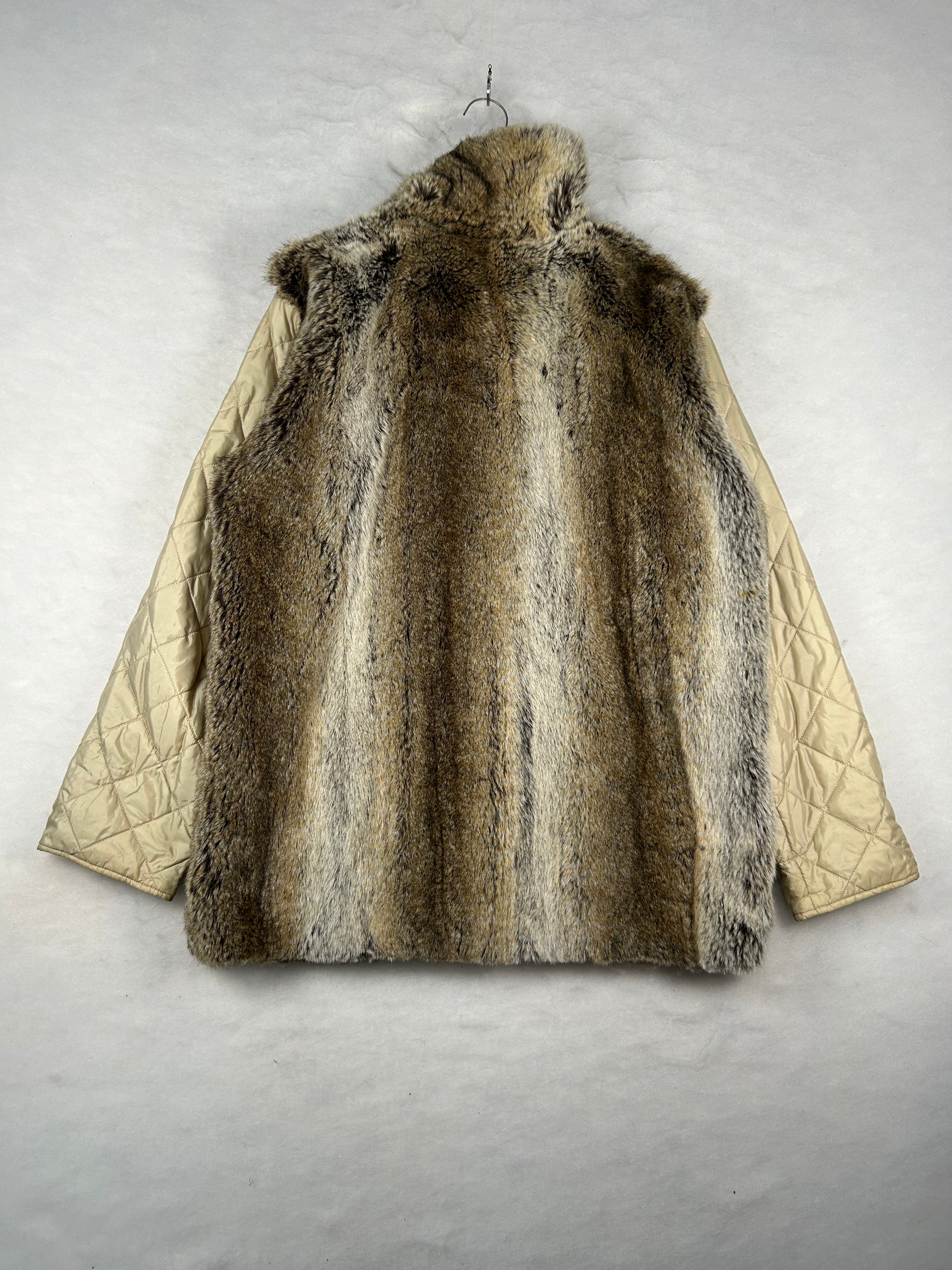 Eco-pelliccia vintage – Donna Taglia 48