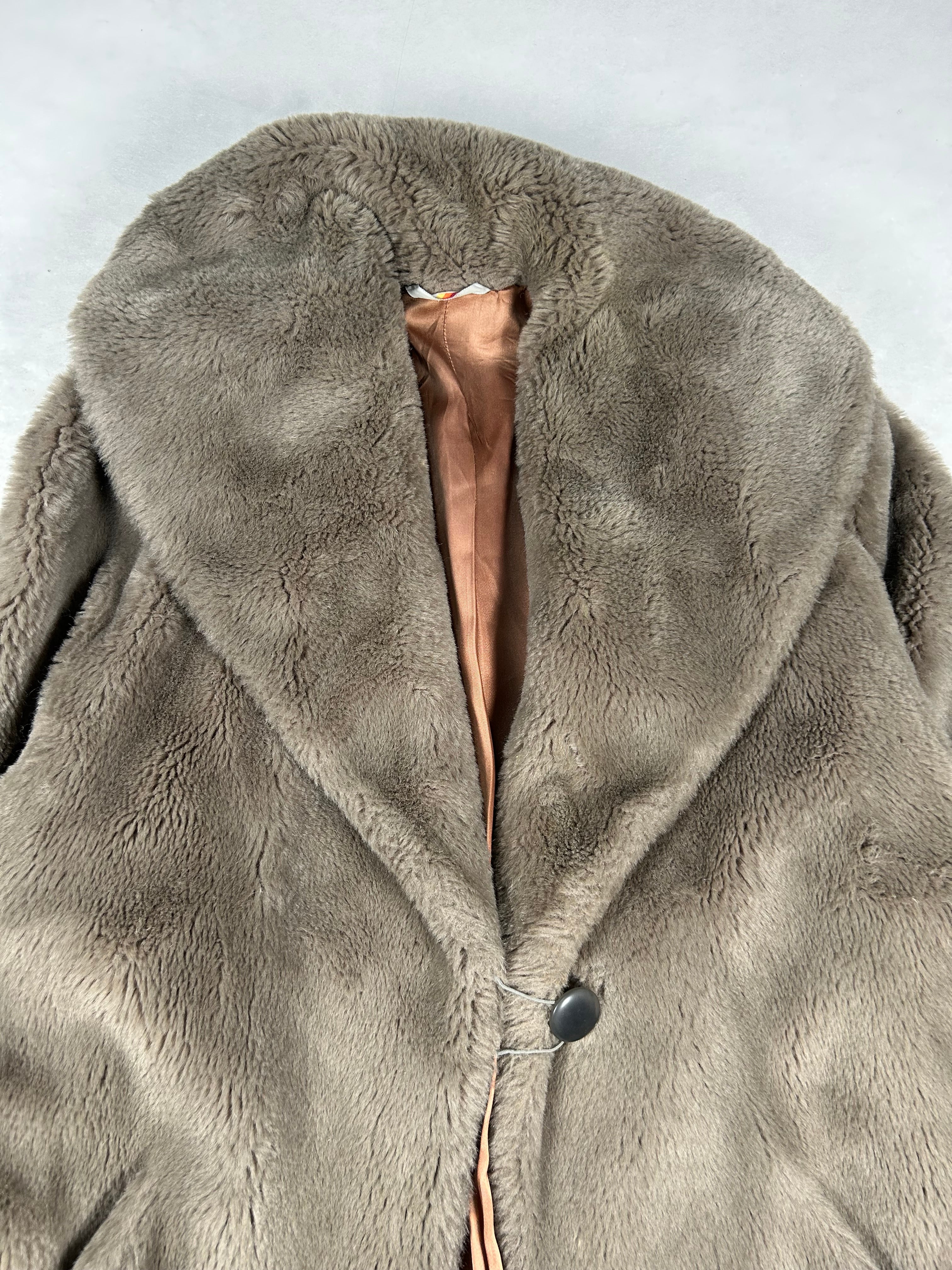 Eco-pelliccia vintage – Donna Taglia S