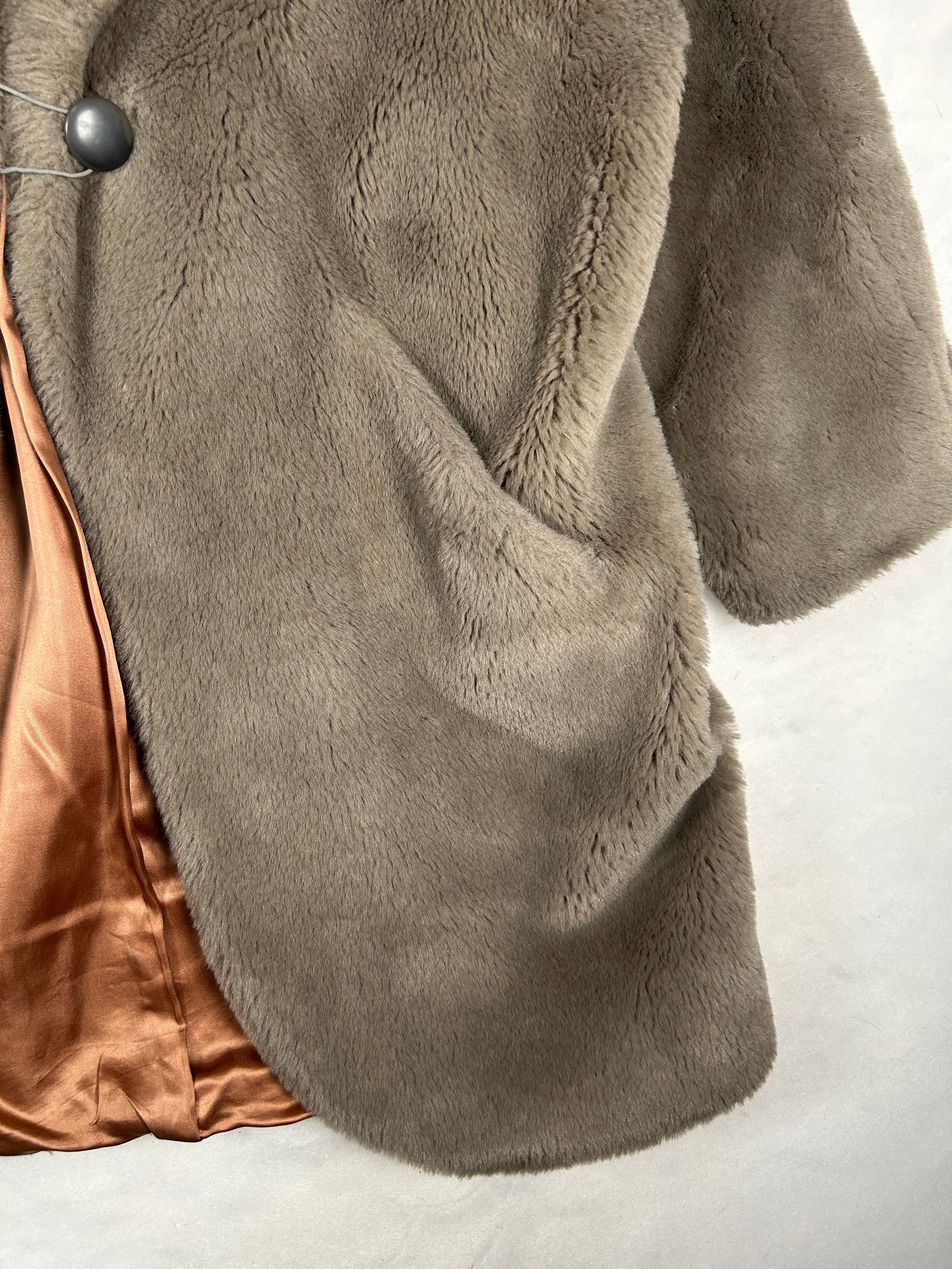 Eco-pelliccia vintage – Donna Taglia S