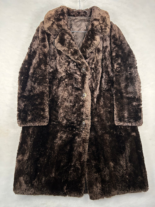 Eco-pelliccia vintage – Donna Taglia L