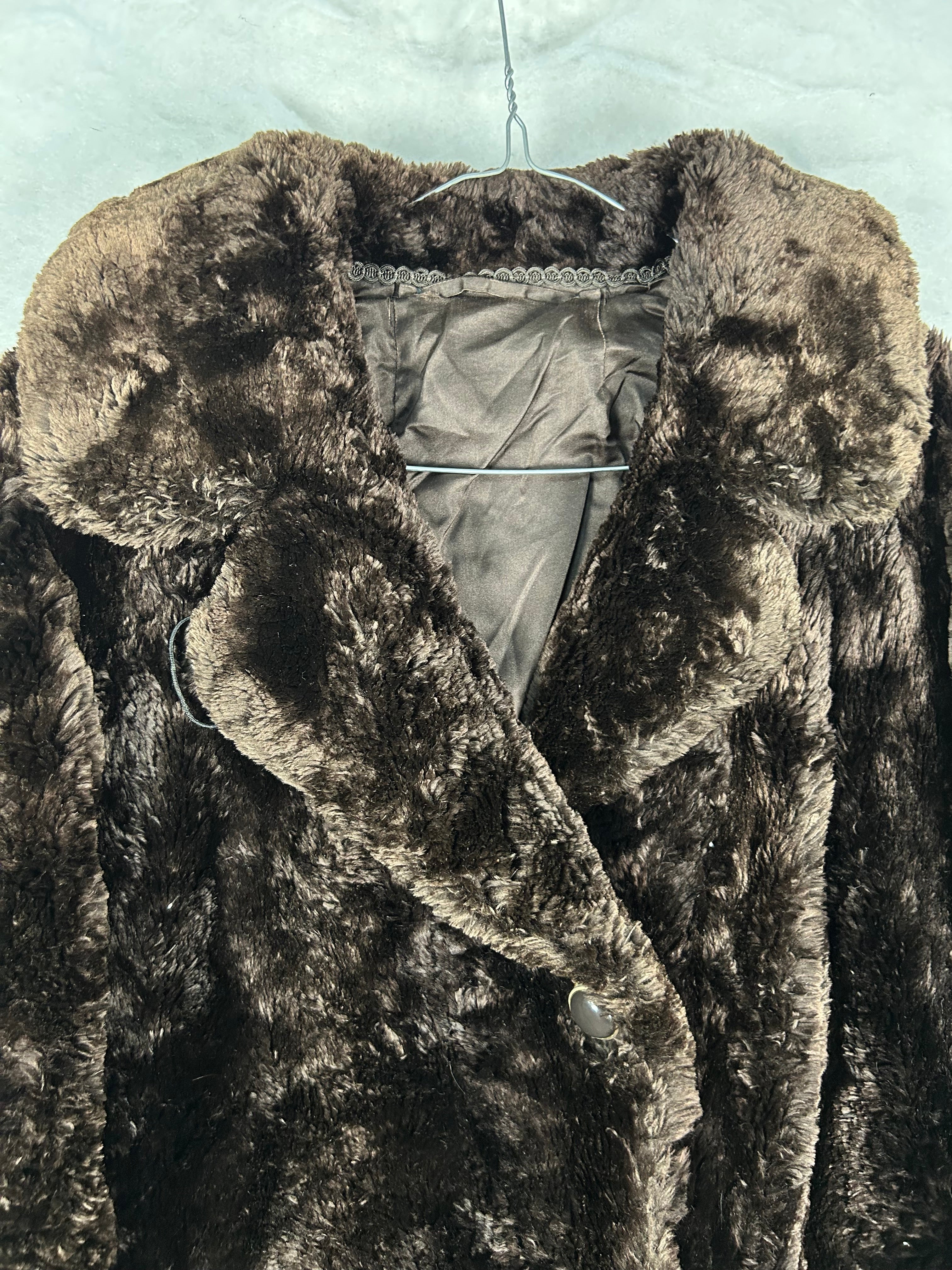 Eco-pelliccia vintage – Donna Taglia L
