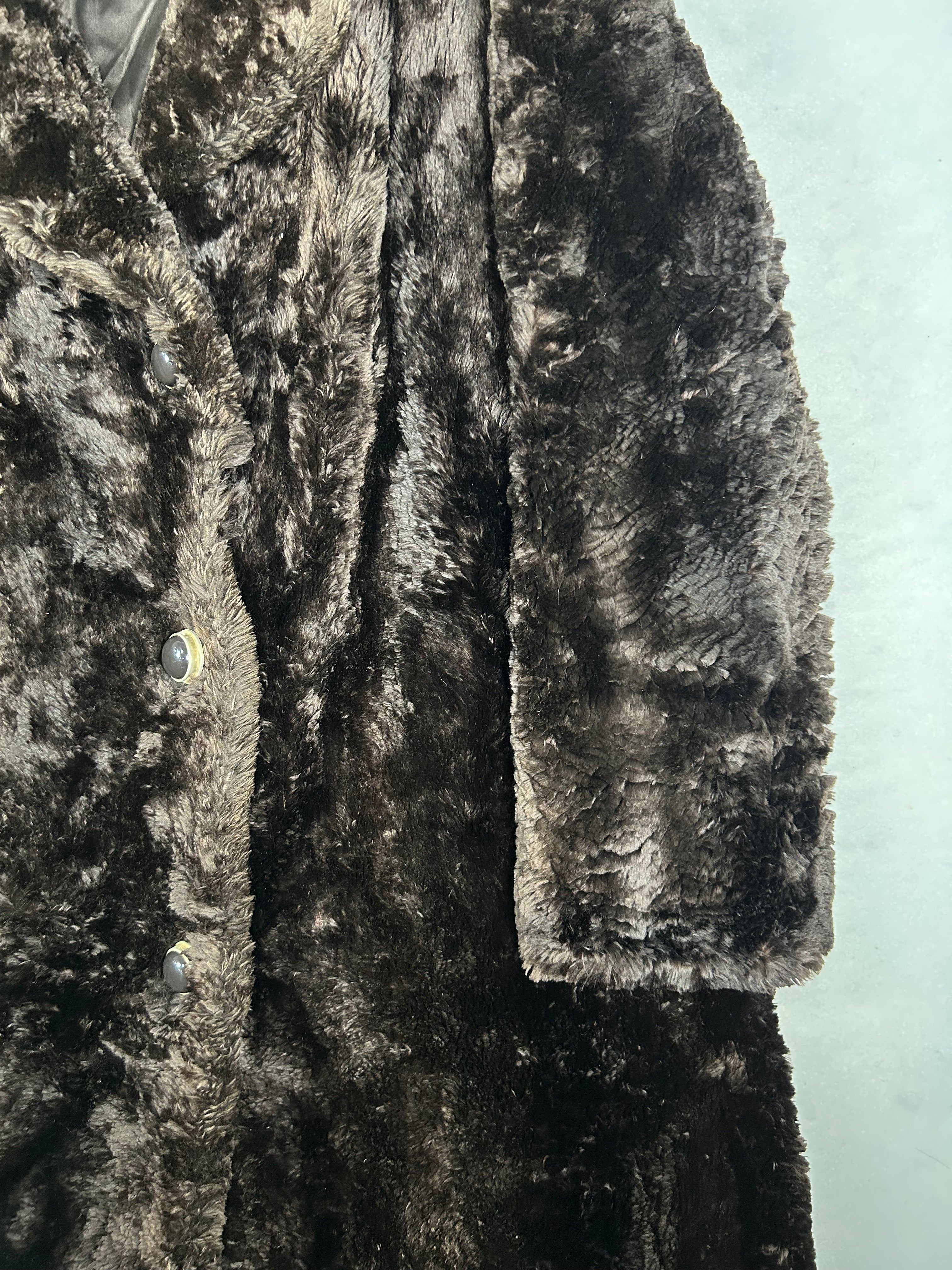 Eco-pelliccia vintage – Donna Taglia L