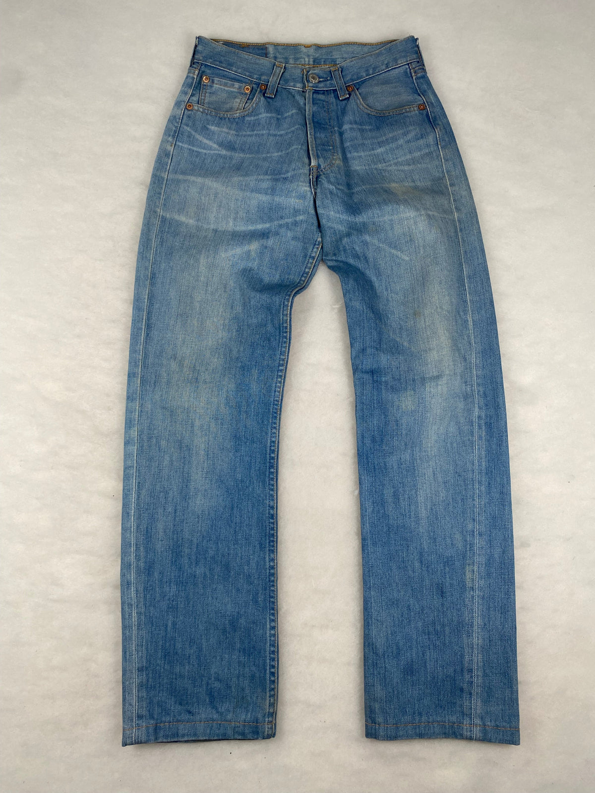 Jeans Levi's 501 blu chiaro vintage Uomo W28 L34