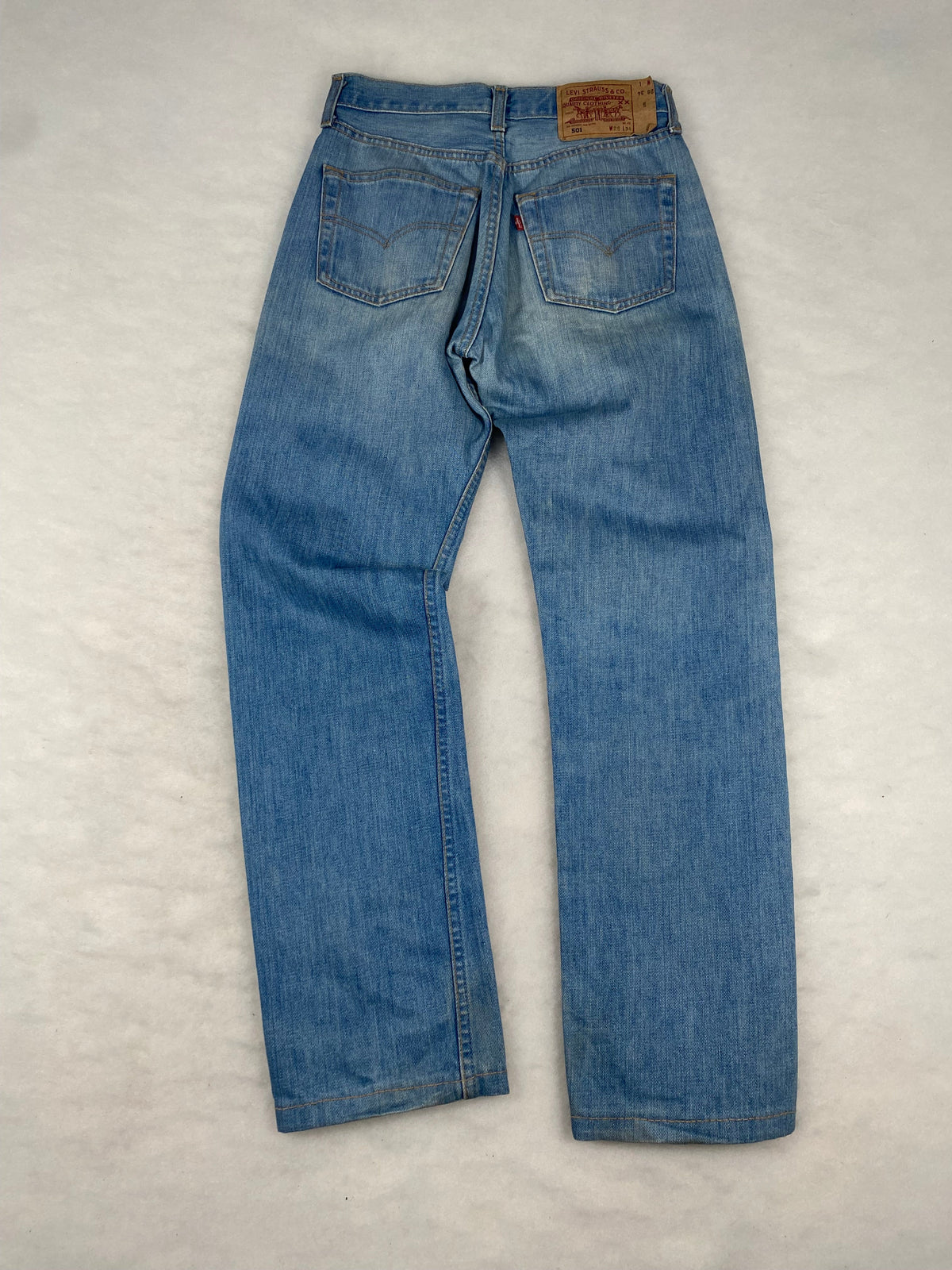 Jeans Levi's 501 blu chiaro vintage Uomo W28 L34