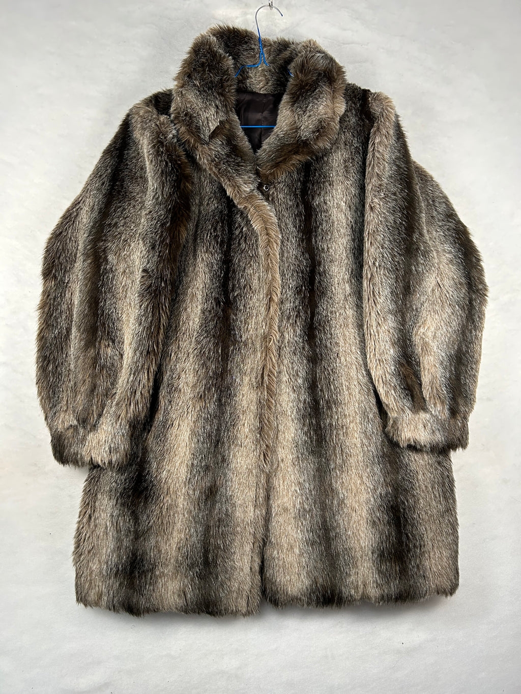 Eco-pelliccia vintage – Donna Taglia L