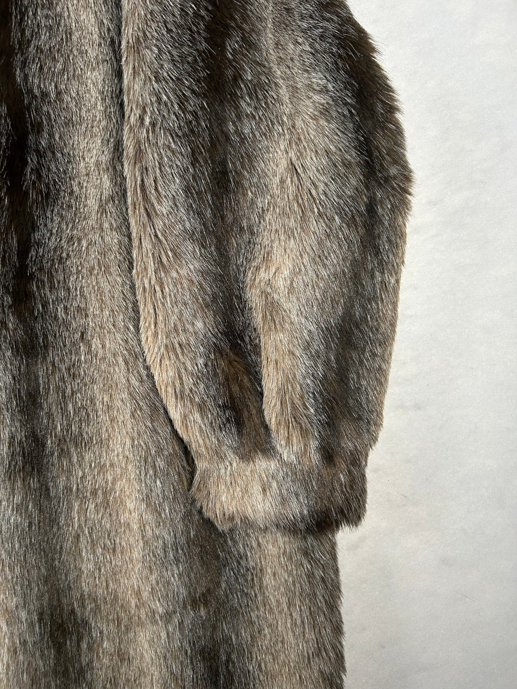 Eco-pelliccia vintage – Donna Taglia L