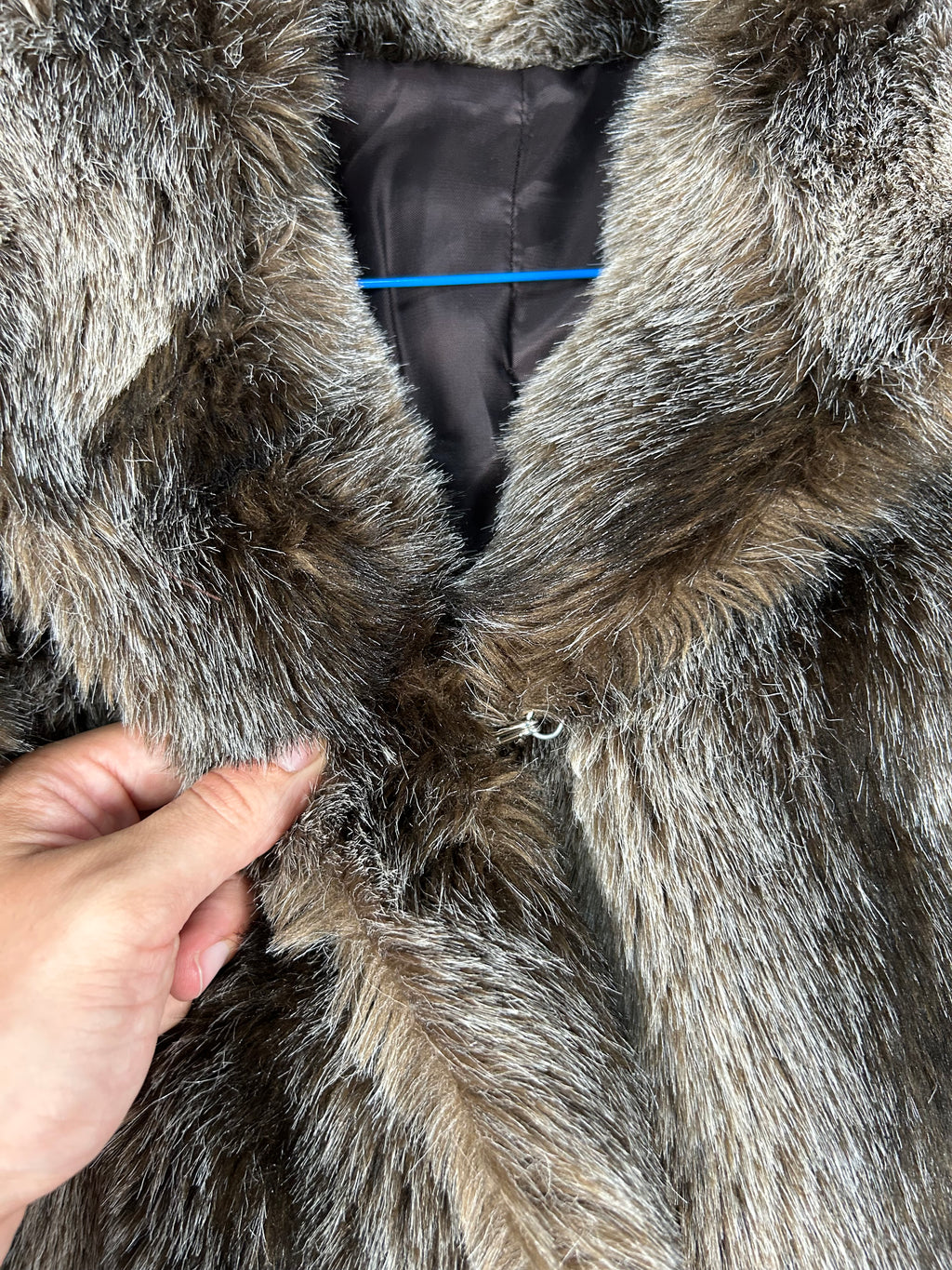 Eco-pelliccia vintage – Donna Taglia L