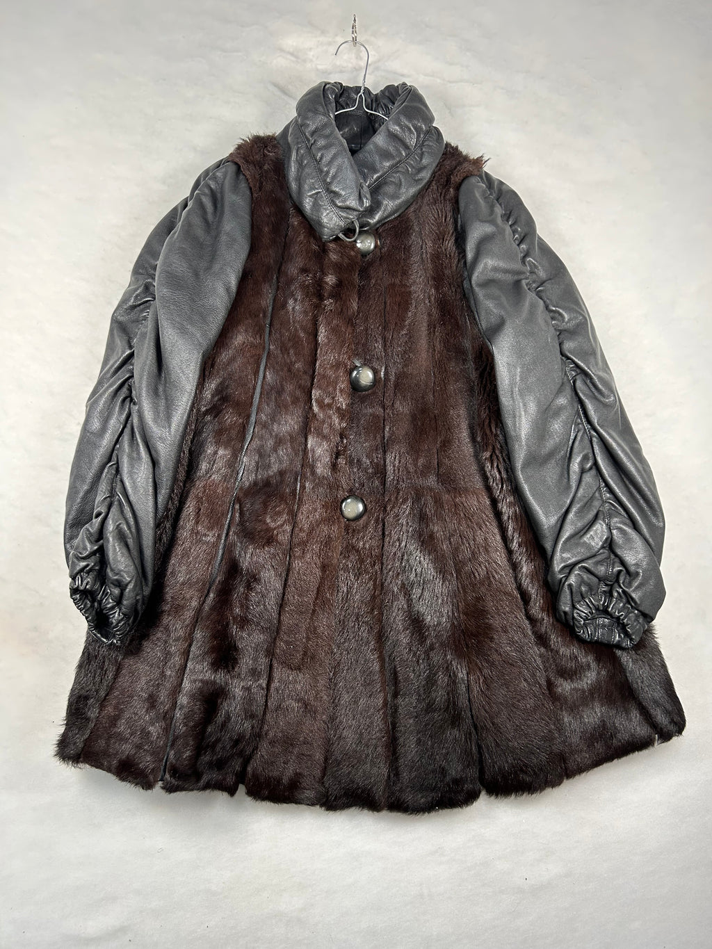 Cappotto in eco-pelliccia vintage – Donna Taglia S/M