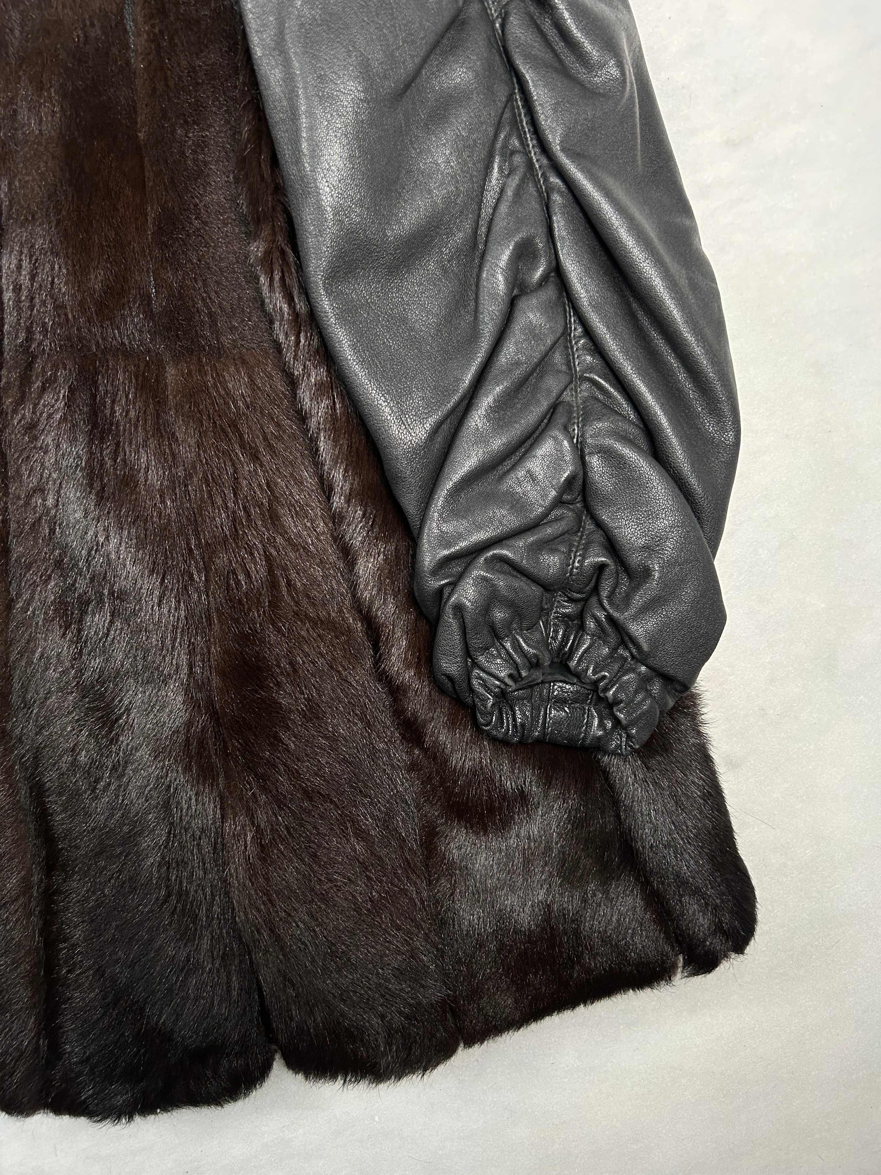 Cappotto in eco-pelliccia vintage – Donna Taglia S/M