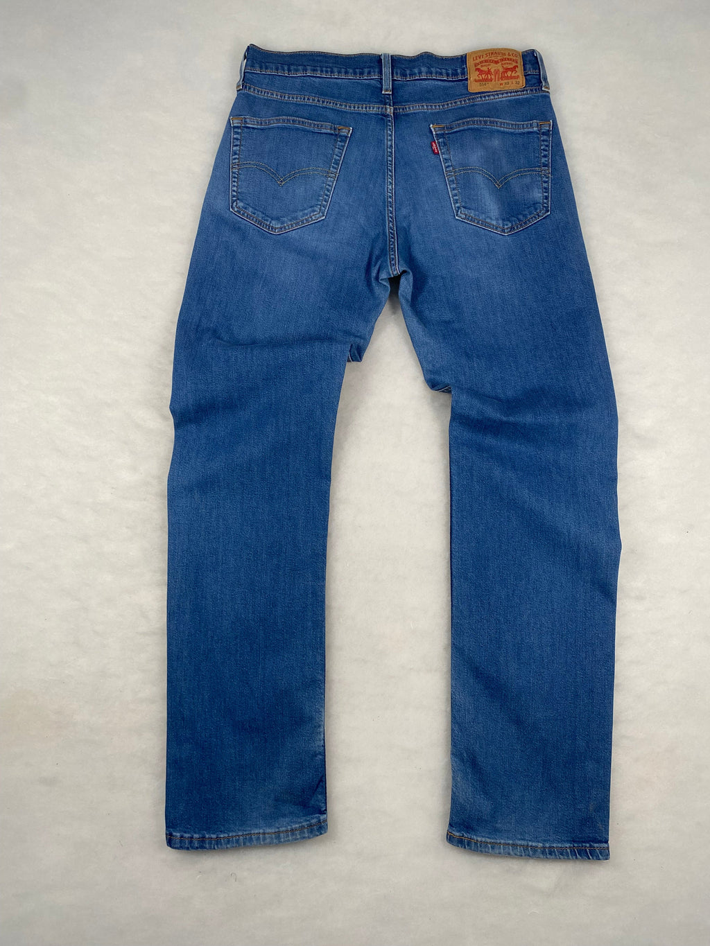 Jeans Levi's 514 blu vintage fronte
