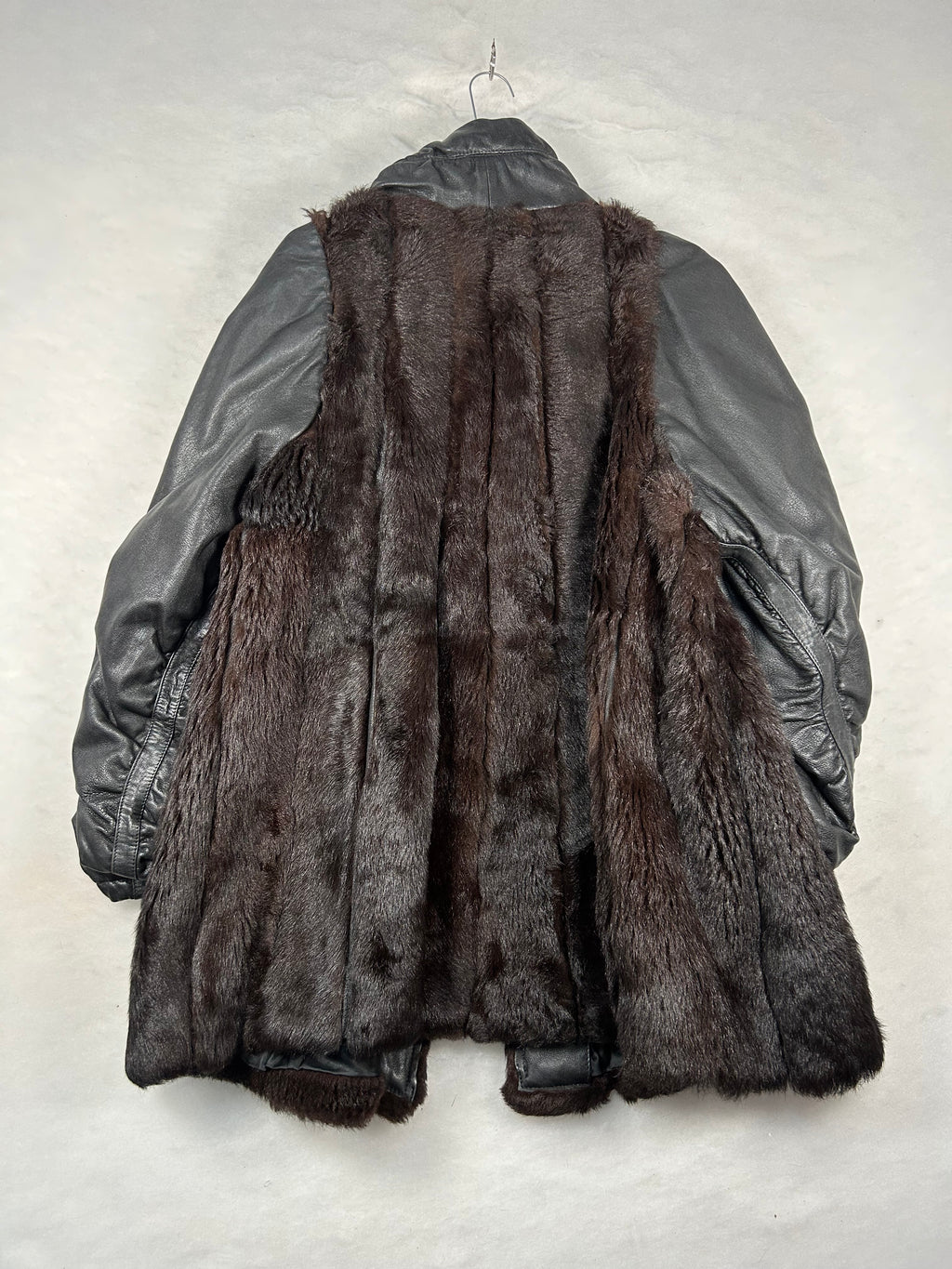 Cappotto in eco-pelliccia vintage – Donna Taglia S/M