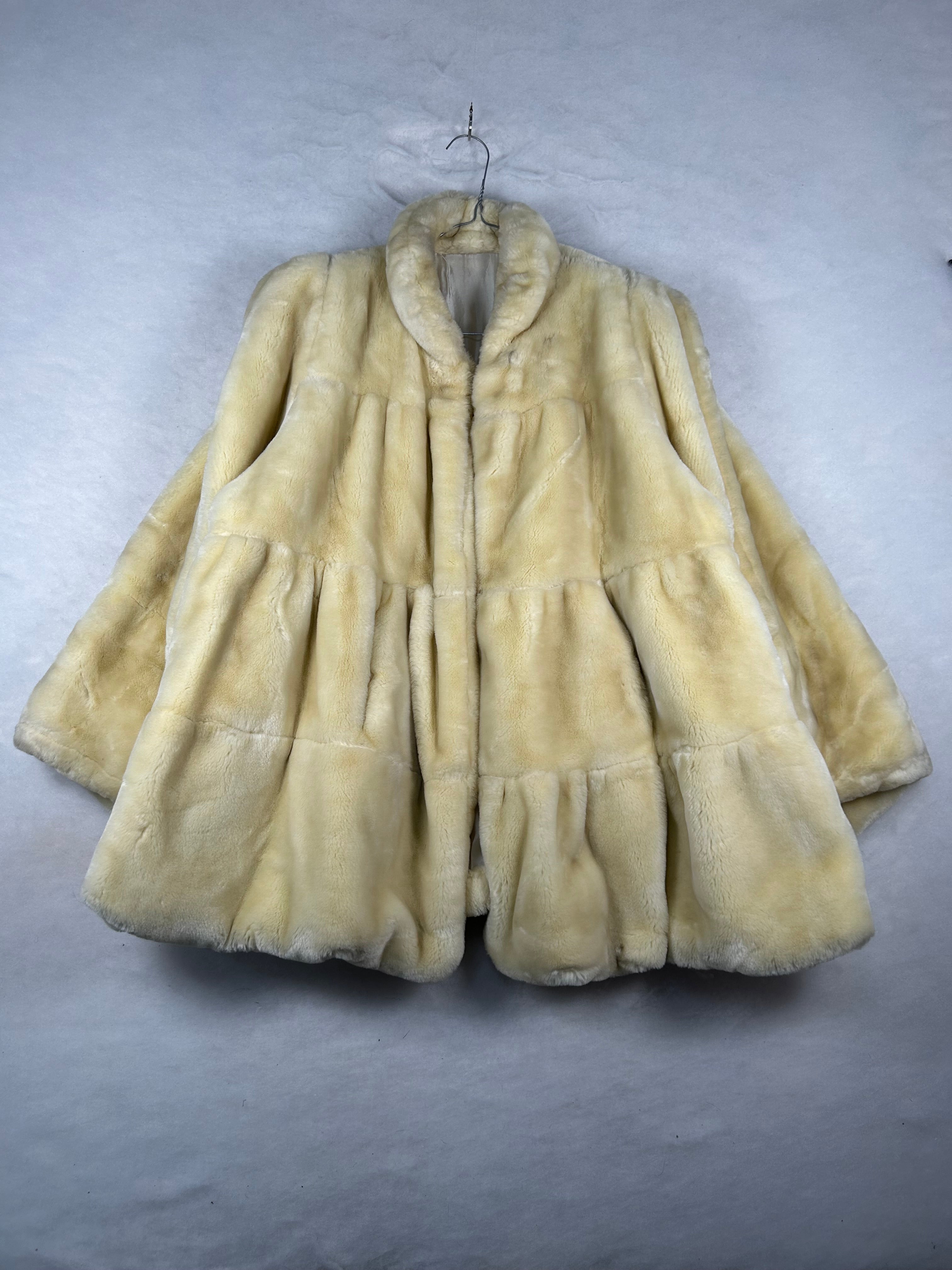 Eco-pelliccia vintage – Donna Taglia S/M