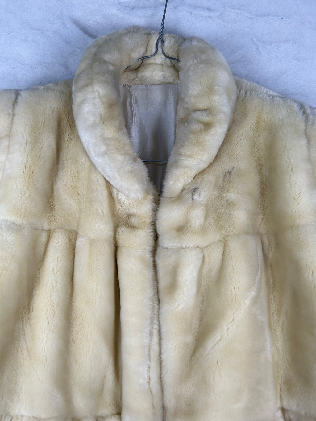 Eco-pelliccia vintage – Donna Taglia S/M