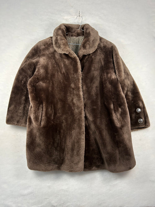 Eco-pelliccia vintage – Donna Taglia L