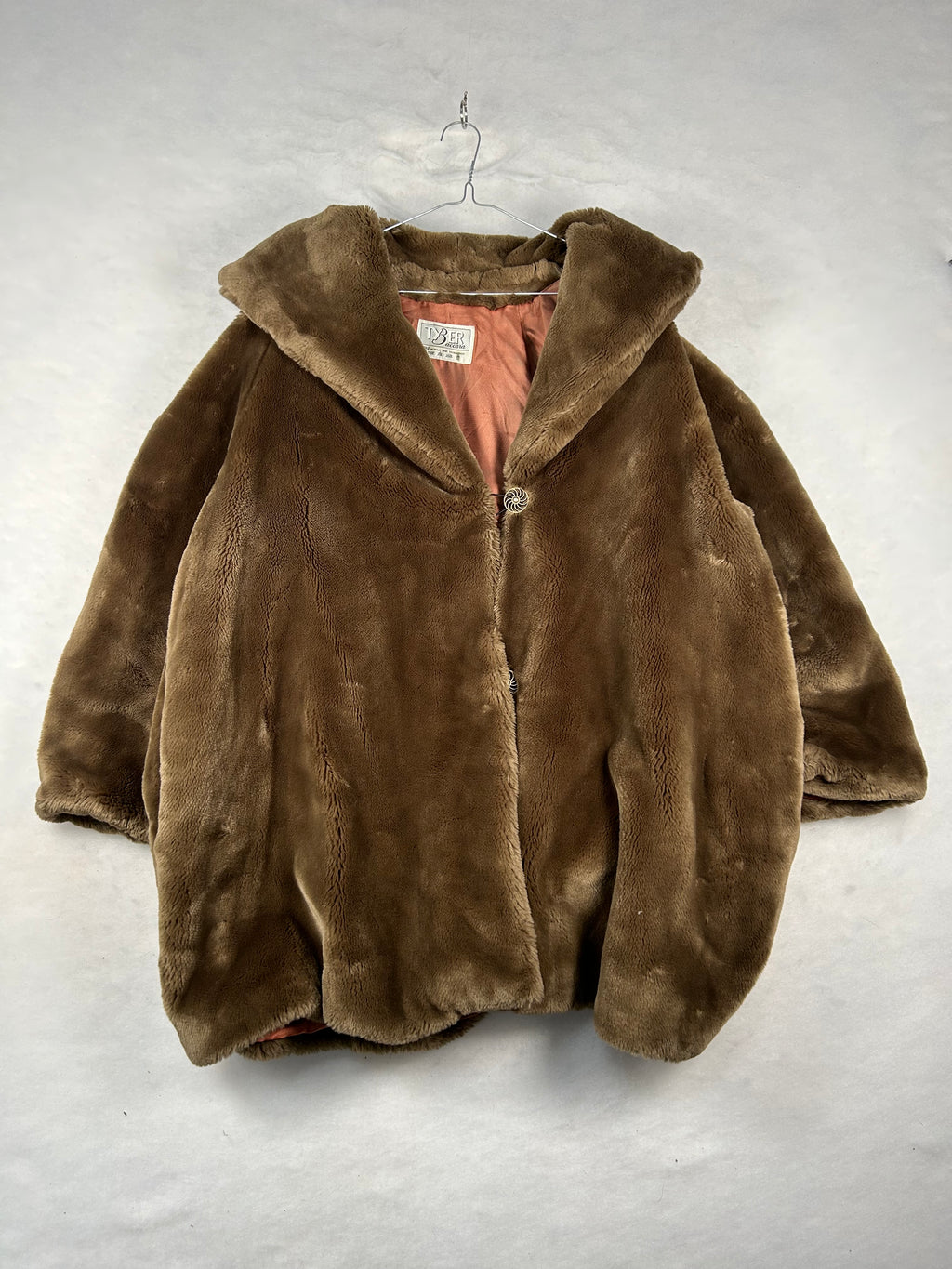 Eco-pelliccia vintage – Donna Taglia L