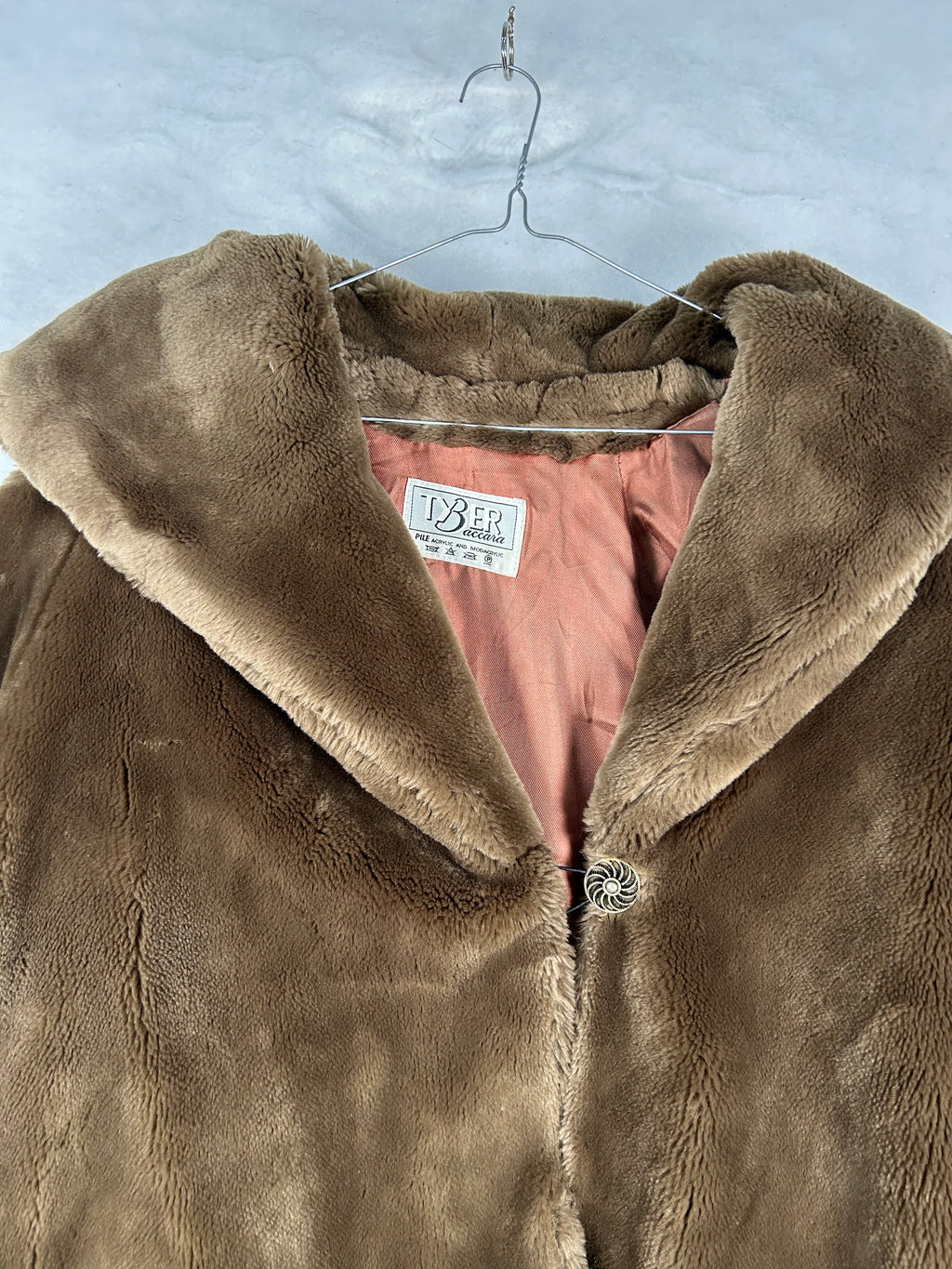 Eco-pelliccia vintage – Donna Taglia L
