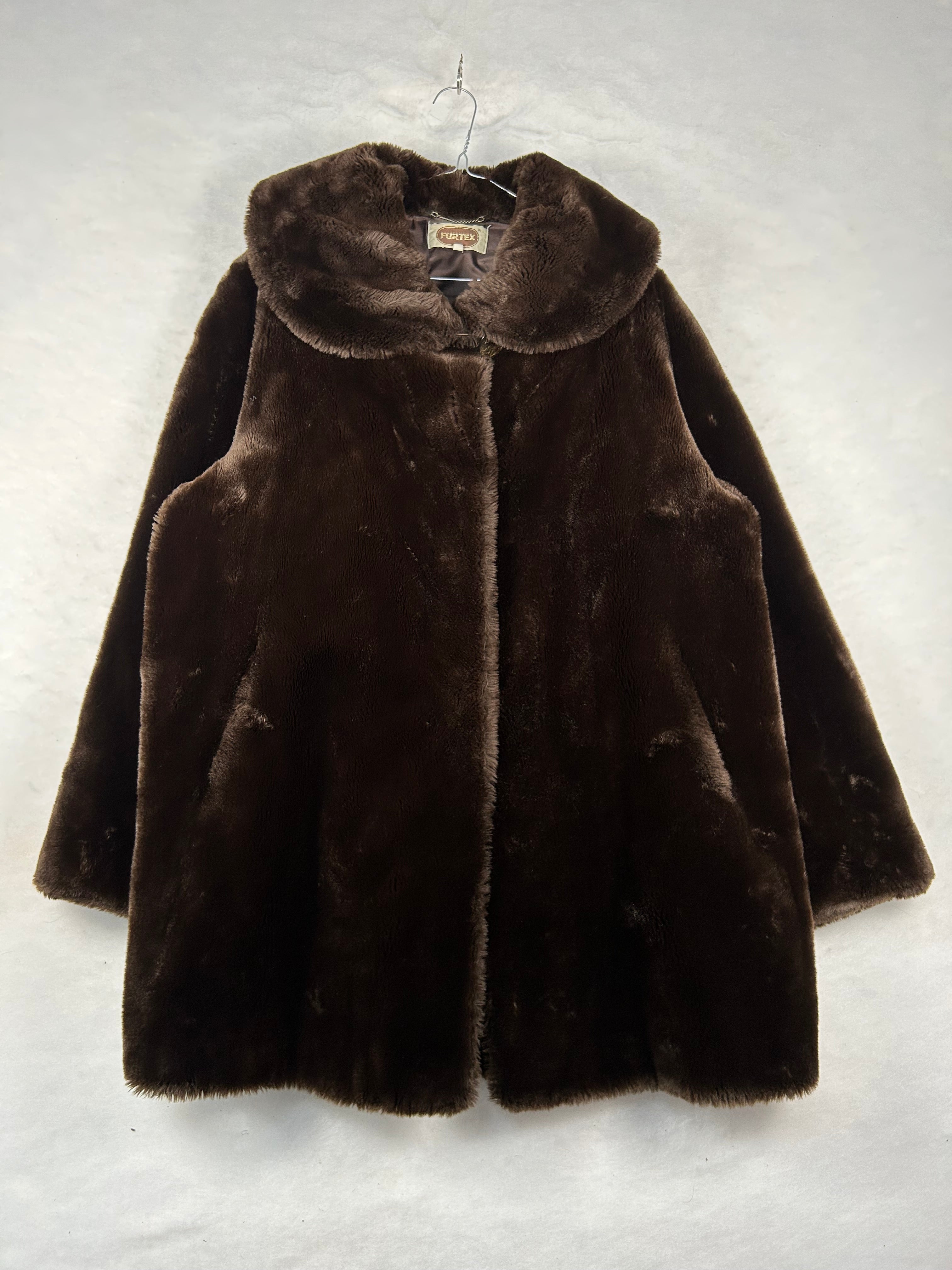 Eco-pelliccia vintage – Donna Taglia 44