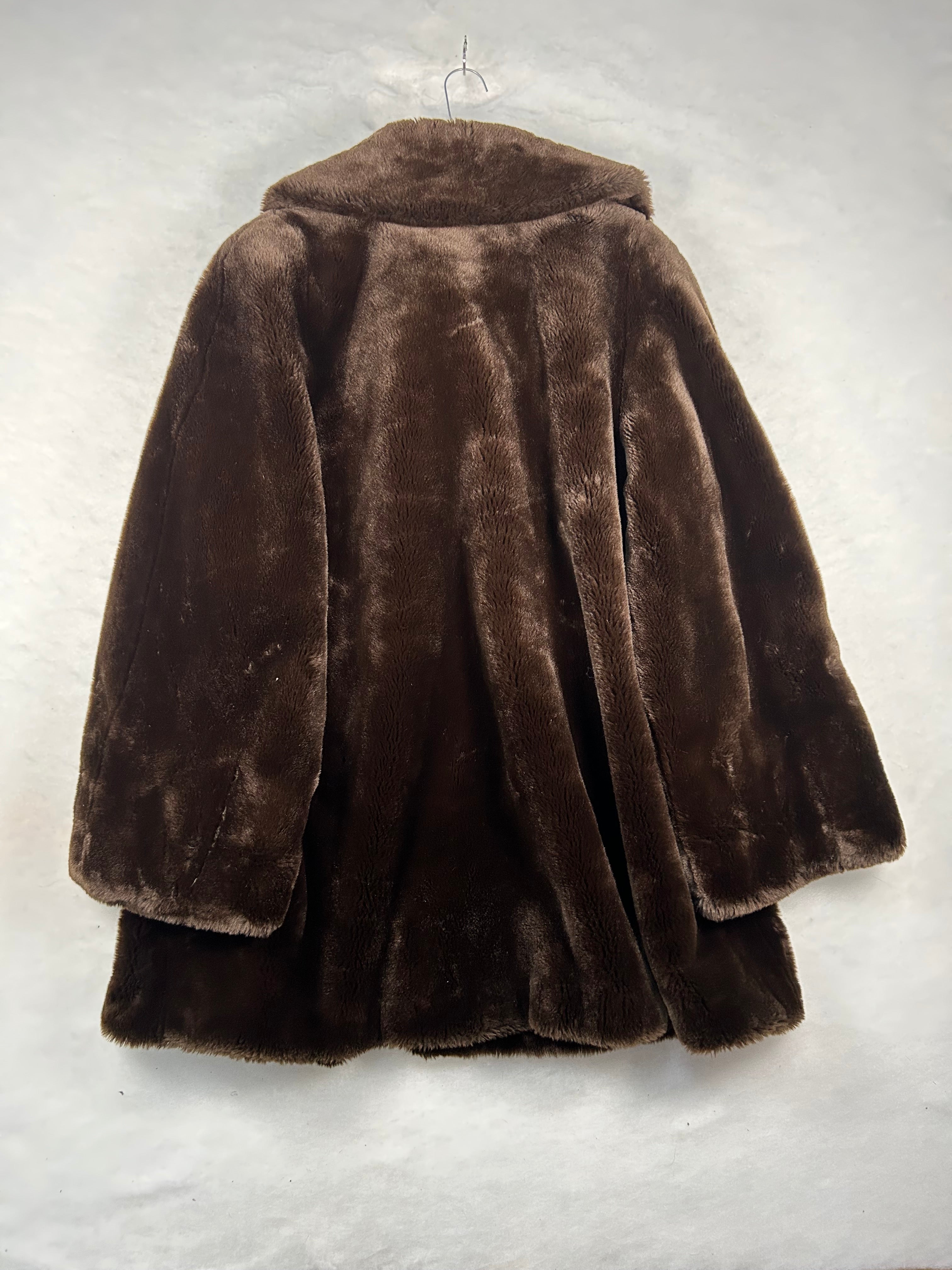Eco-pelliccia vintage – Donna Taglia 44