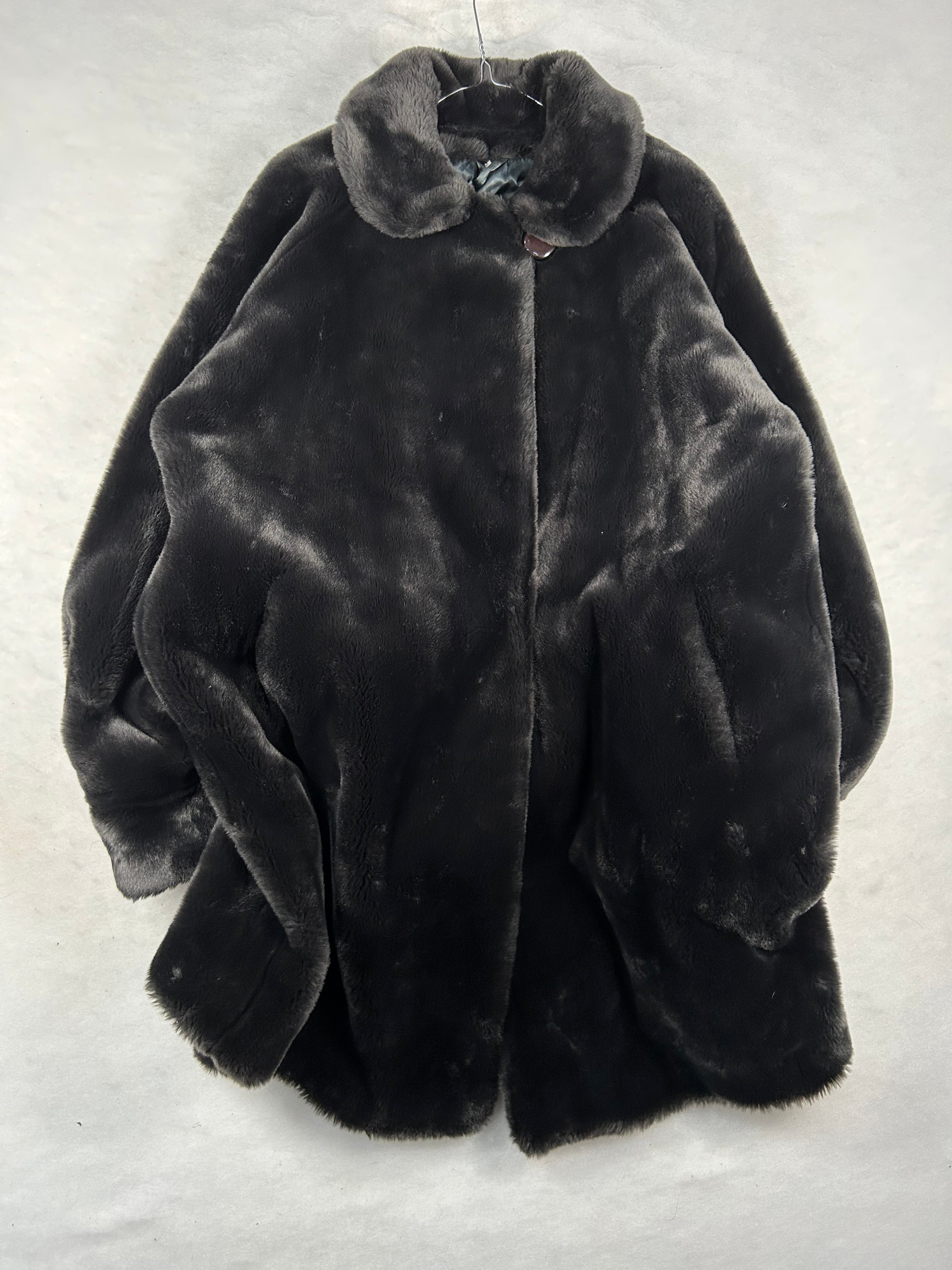 Eco-pelliccia vintage – Donna Taglia M