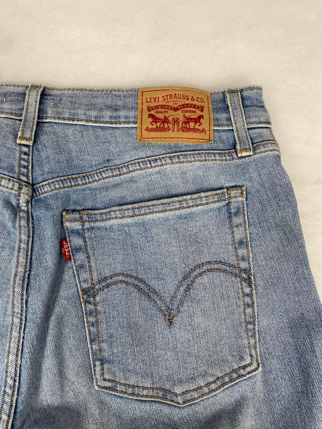 Jeans Levi's Wedgie patch posteriore