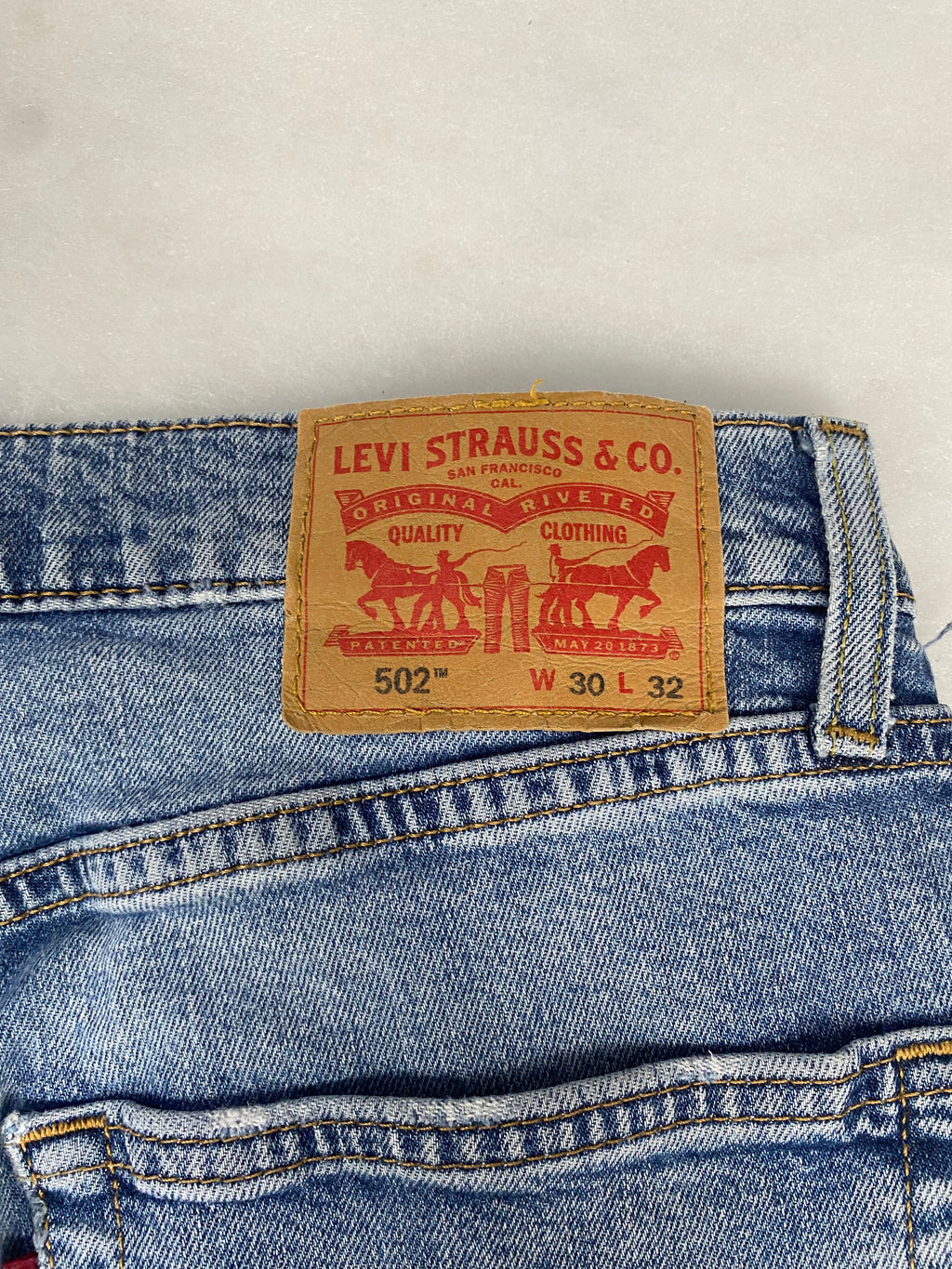 Jeans Levi's 502 patch W30 L32